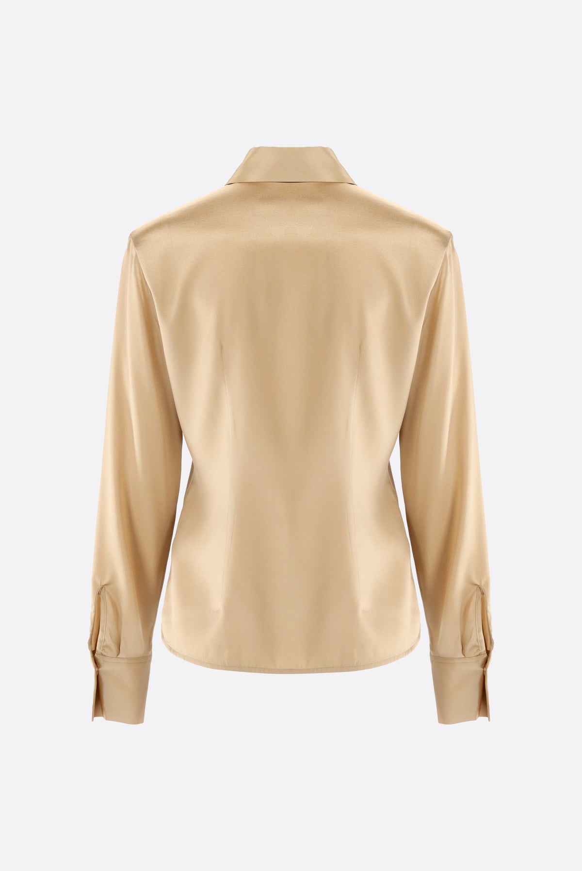 Hemdbluse | tailliert aus Seidensatin-Stretch-Hemden & Blusen-Van Laack-OUTLET-ARCHIVIST-ARCHIVE-SALE
