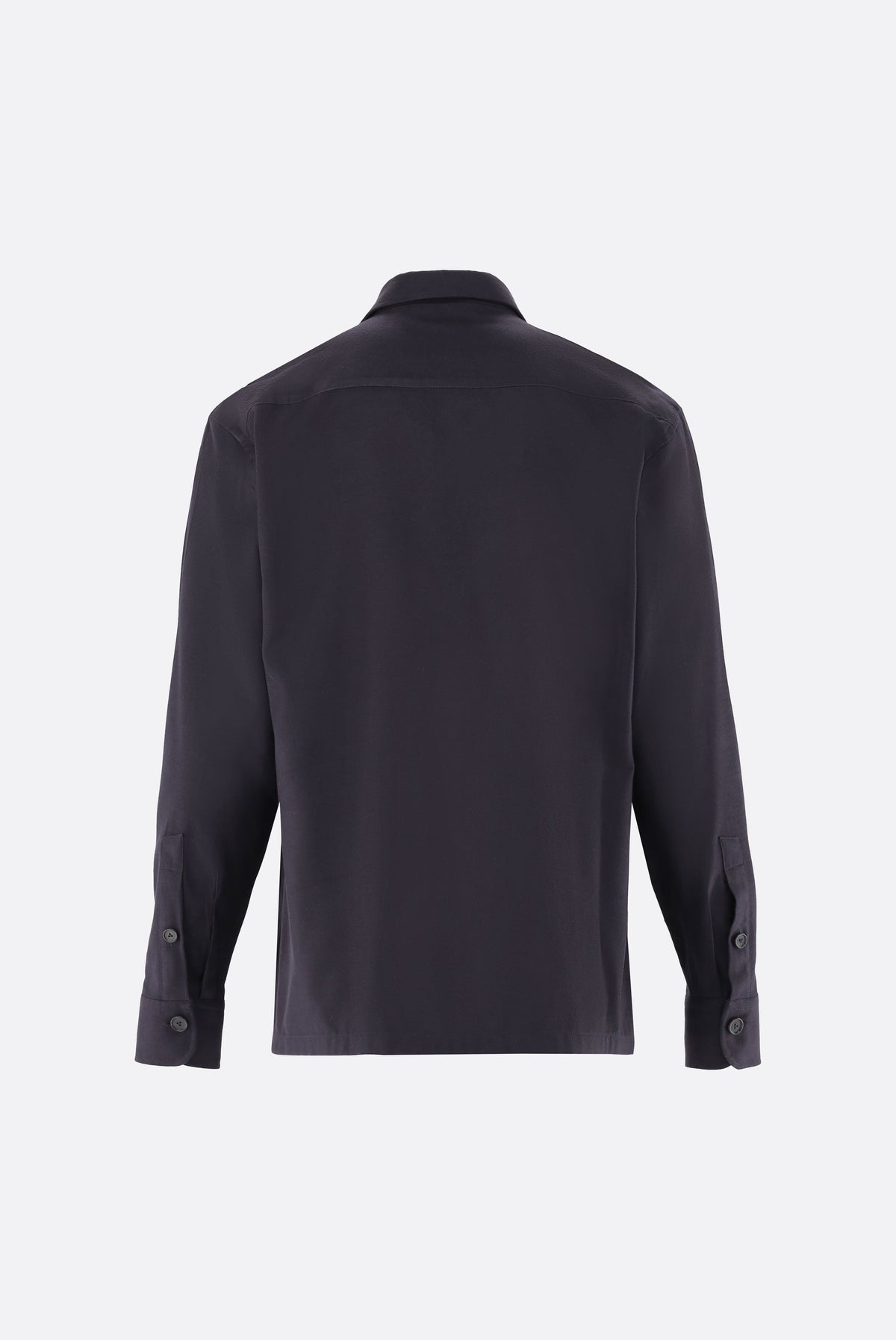 Hemdjacke | unifarben mit Brusttaschen-Hemden & Blusen-Van Laack-OUTLET-ARCHIVIST-ARCHIVE-SALE