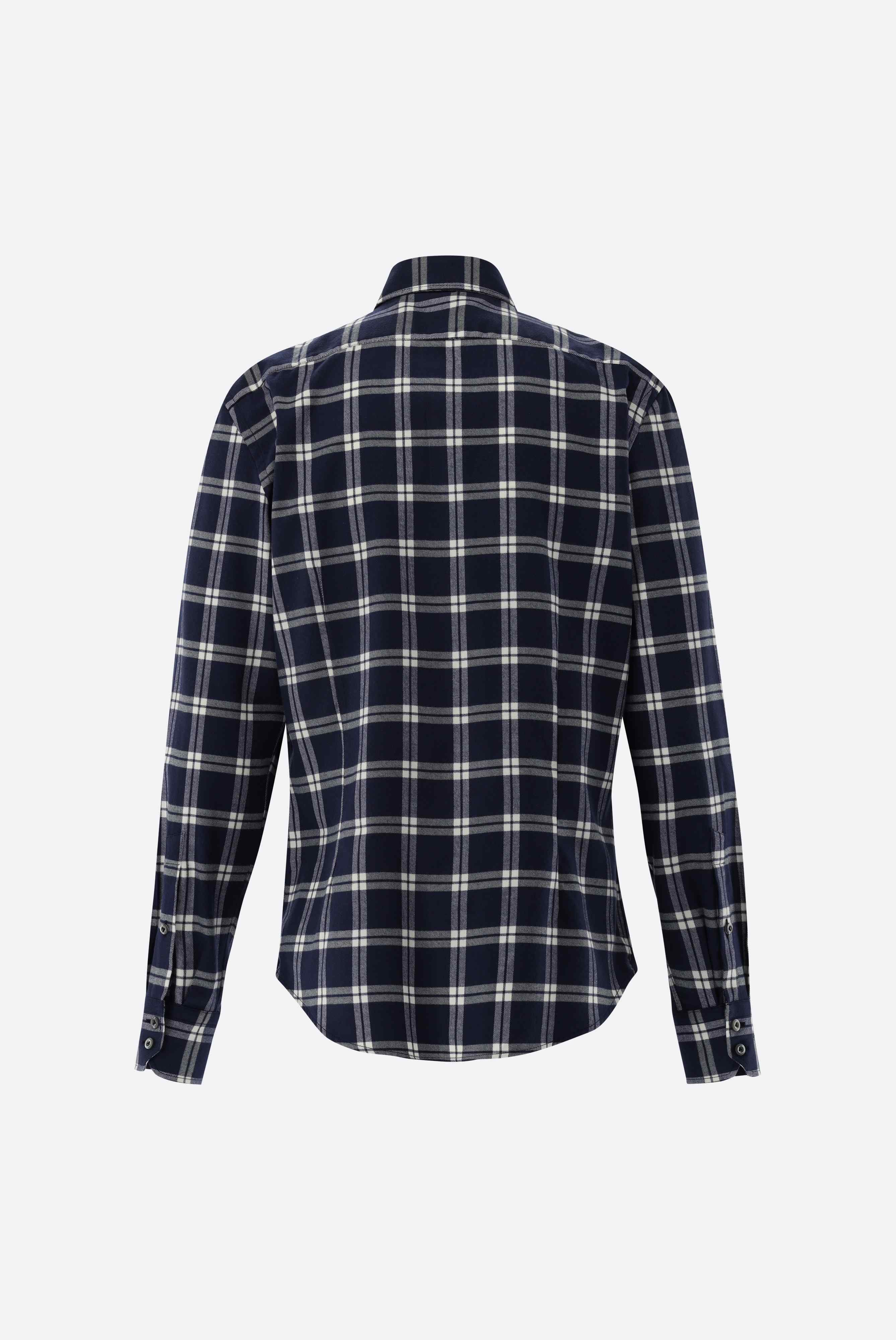 Flanellhemd | kariert Tailor Fit