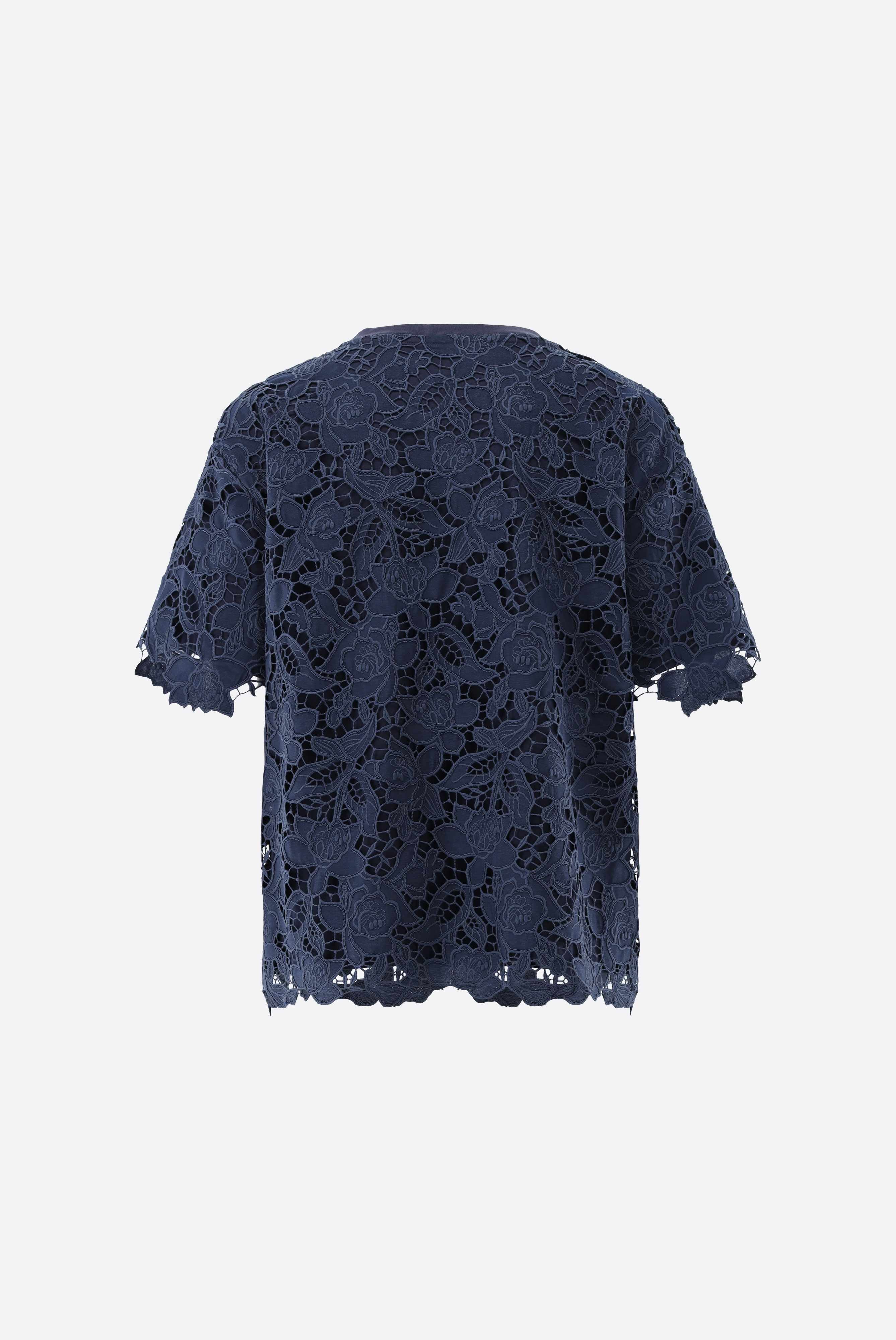 T-Shirt aus Spitze | locker geschnitten-Hemden & Blusen-Van Laack-OUTLET-ARCHIVIST-ARCHIVE-SALE