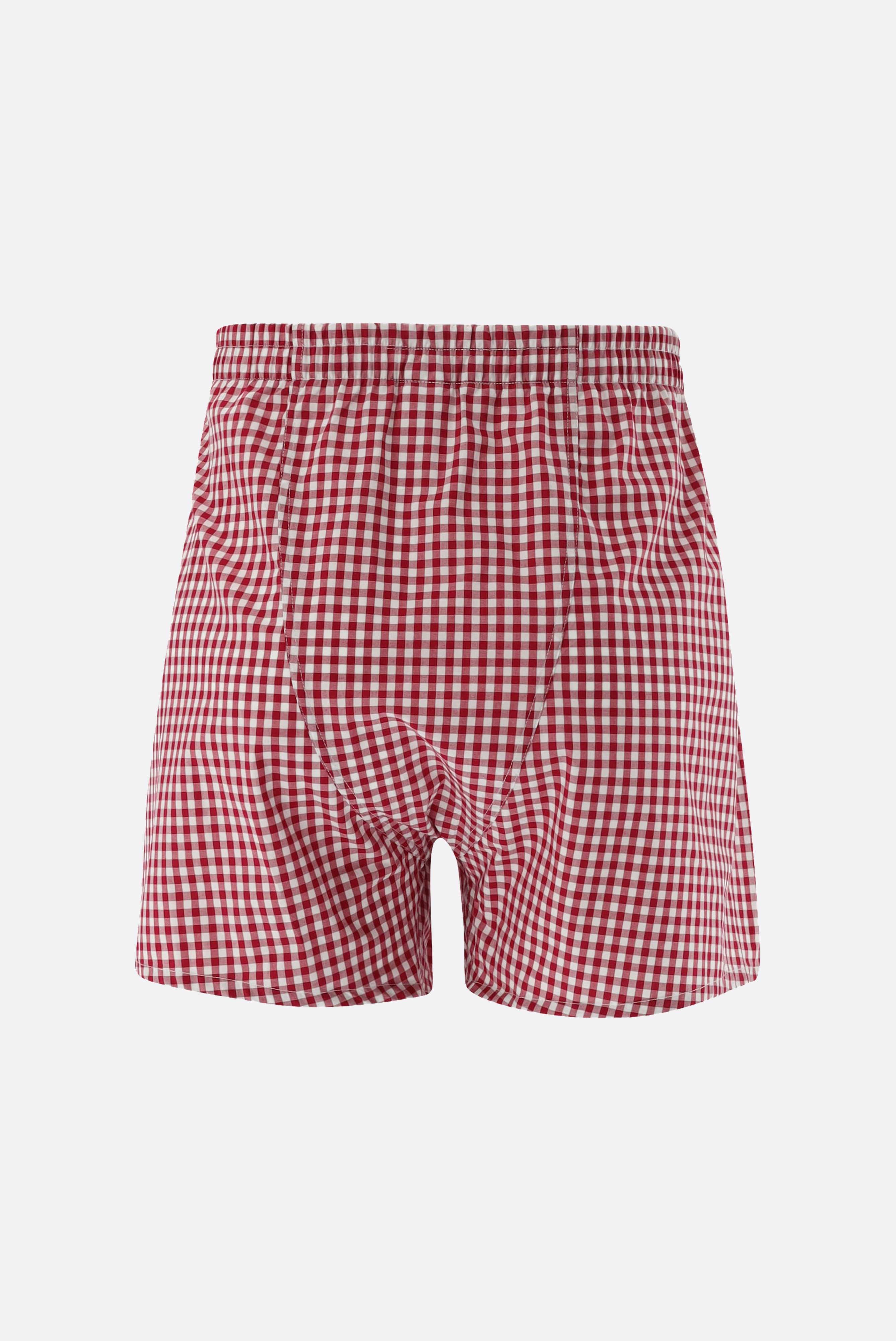Popeline Boxershorts | mit Vichy-Karo
