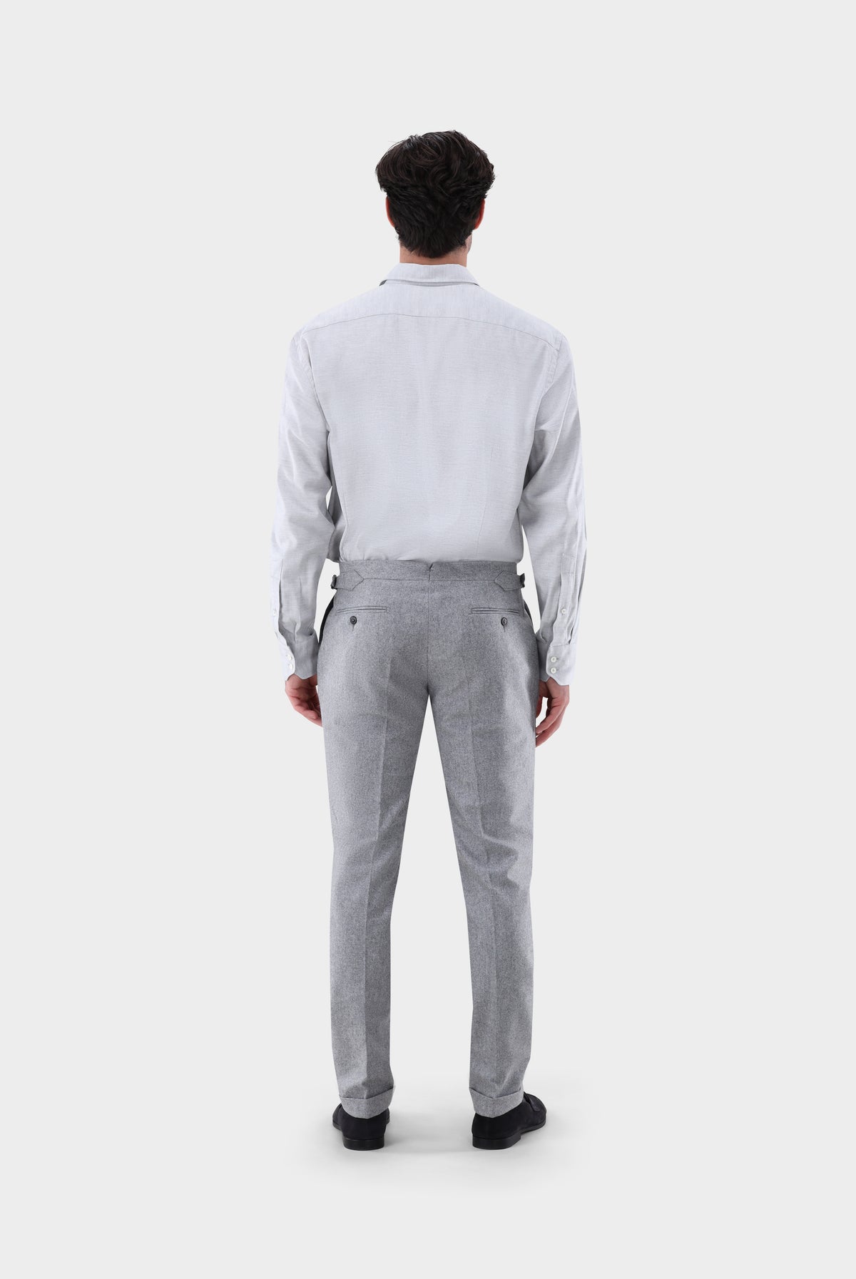 Hose | aus Woll-Flanell mit Bundfalte-Hosen-Van Laack-OUTLET-ARCHIVIST-ARCHIVE-SALE