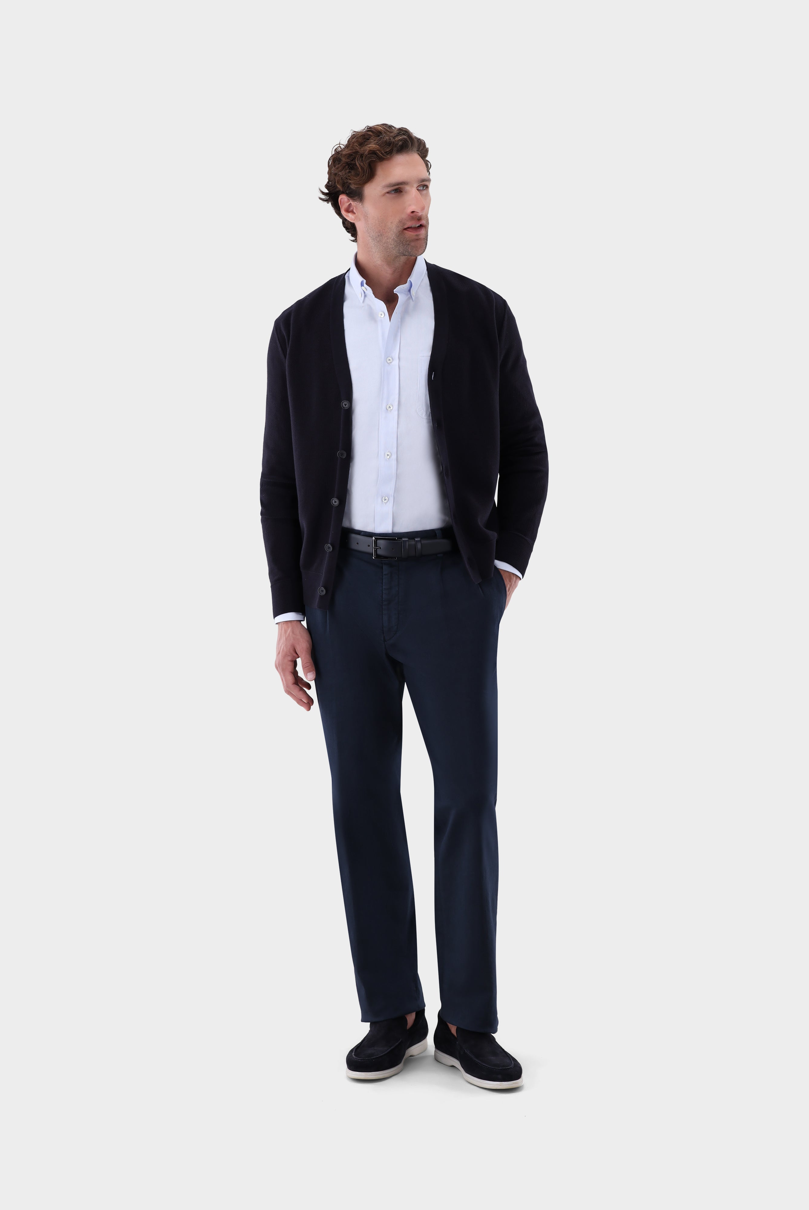 Oxfordhemd | mit Nadelstreifen Comfort Fit