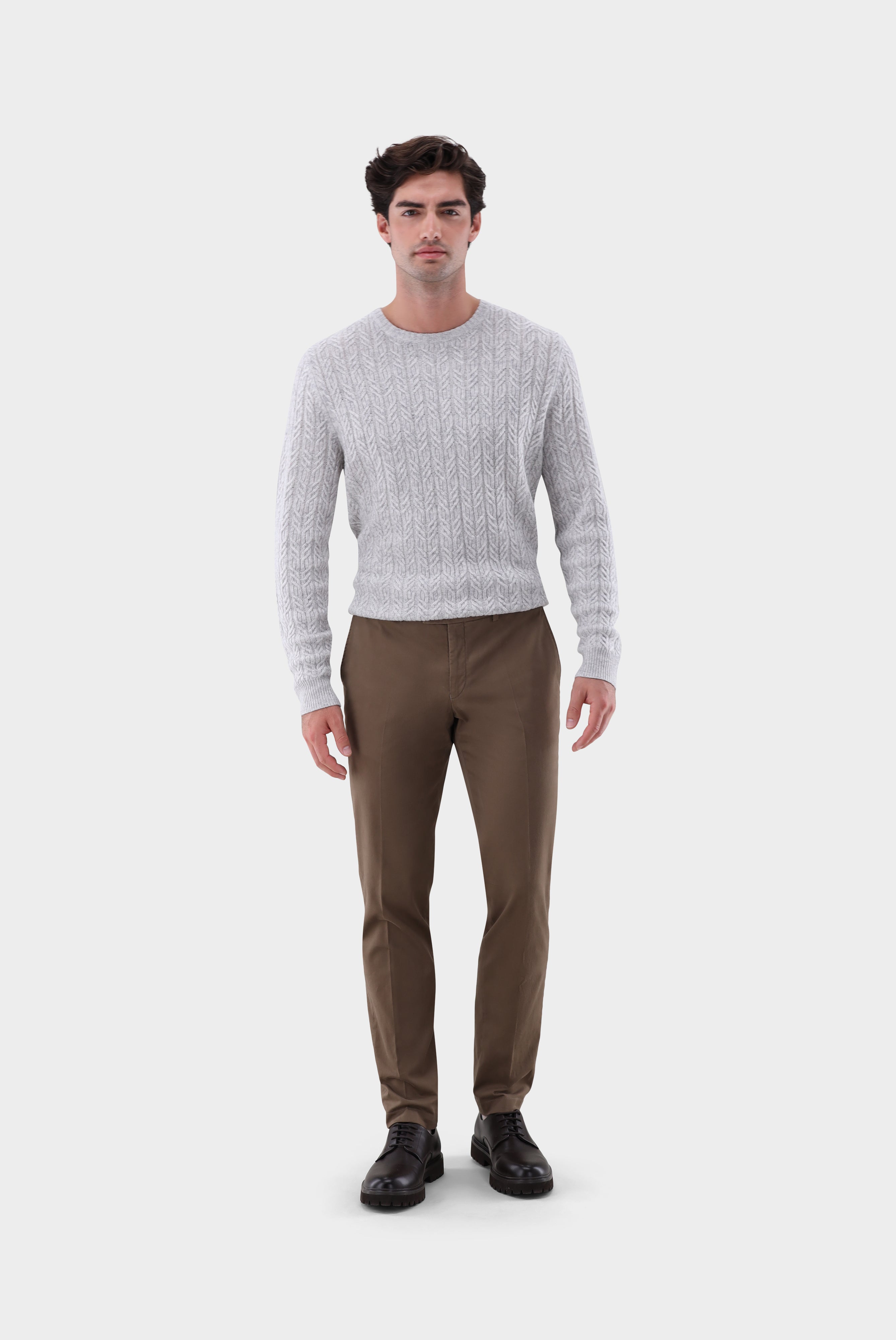 Chino | mit Stretch Slim Fit-Hosen-Van Laack-OUTLET-ARCHIVIST-ARCHIVE-SALE