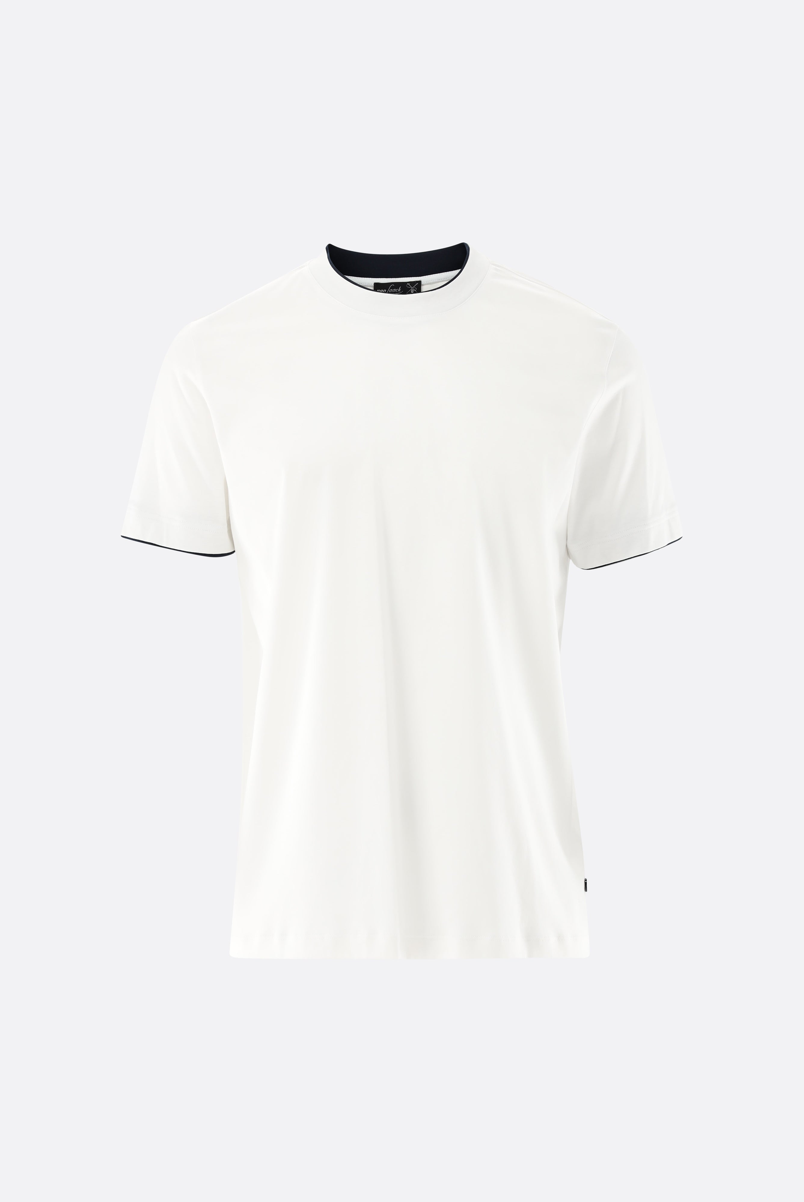 T-Shirt | Regular Fit mit Paspel-Shirts-Van Laack-OUTLET-ARCHIVIST-ARCHIVE-SALE