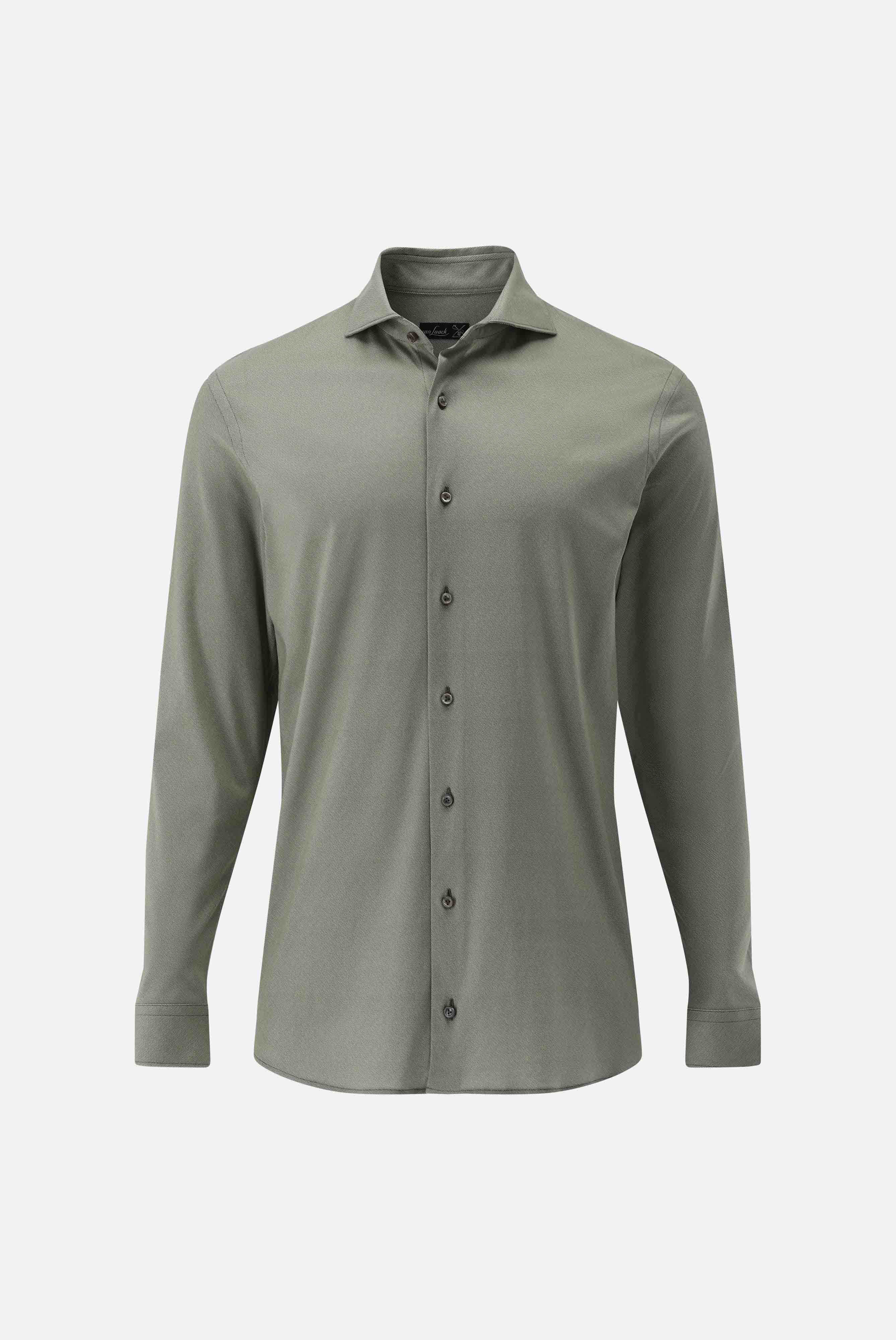Jerseyhemd | mit Twill Druck Tailor Fit-Hemden & Blusen-Van Laack-OUTLET-ARCHIVIST-ARCHIVE-SALE