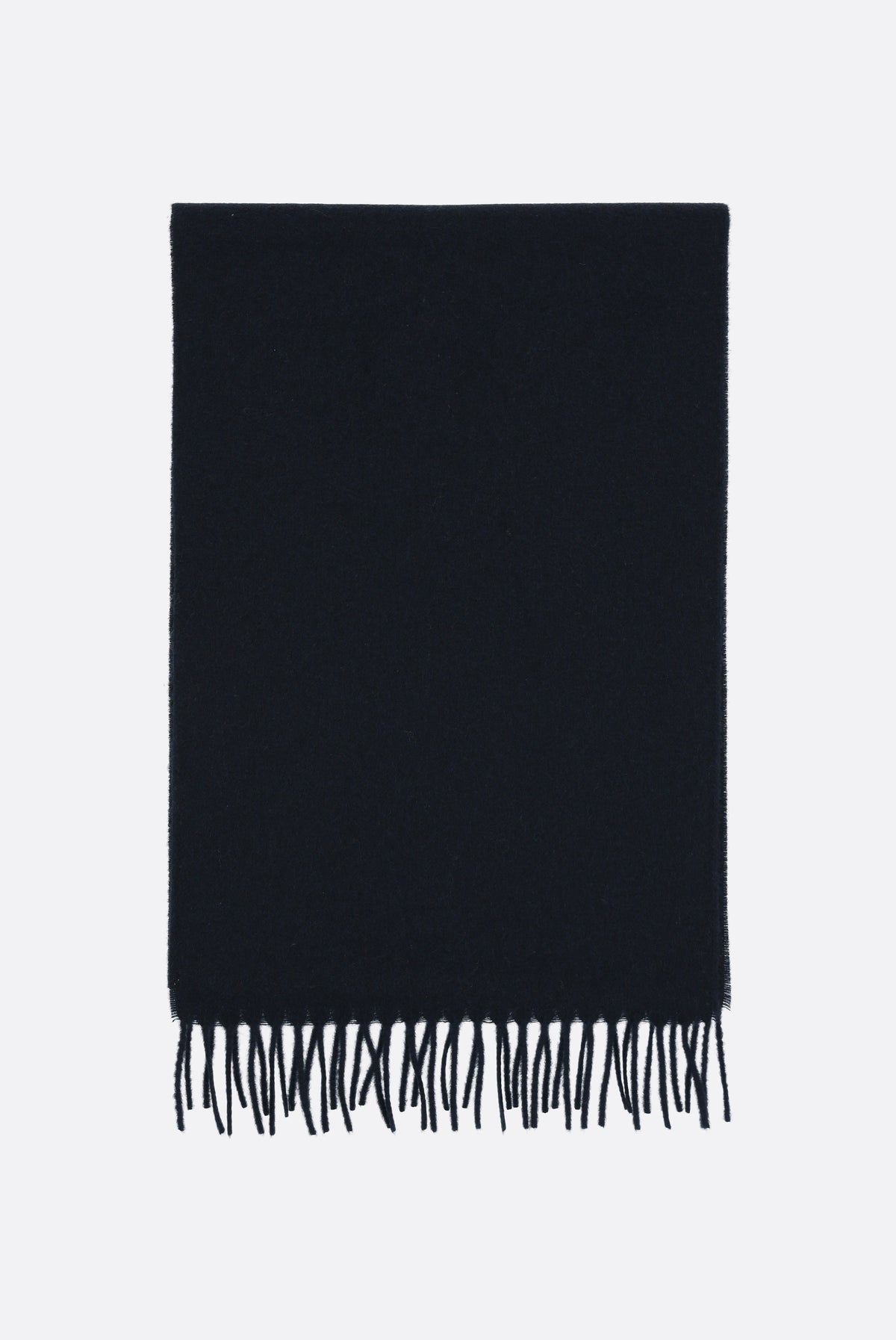Schal | aus Kaschmir mit Fransen-Accessoires-Van Laack-OUTLET-navy-00-ARCHIVIST-ARCHIVE-SALE
