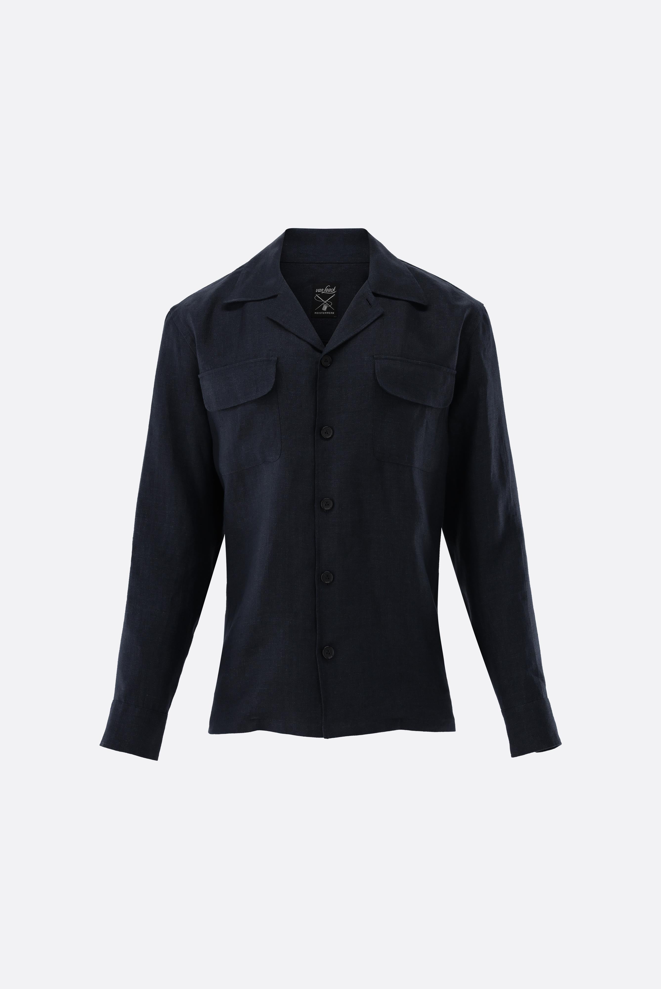 vL-Radin-XX-Hemden & Blusen-Van Laack-OUTLET-navy-L-ARCHIVIST-ARCHIVE-SALE