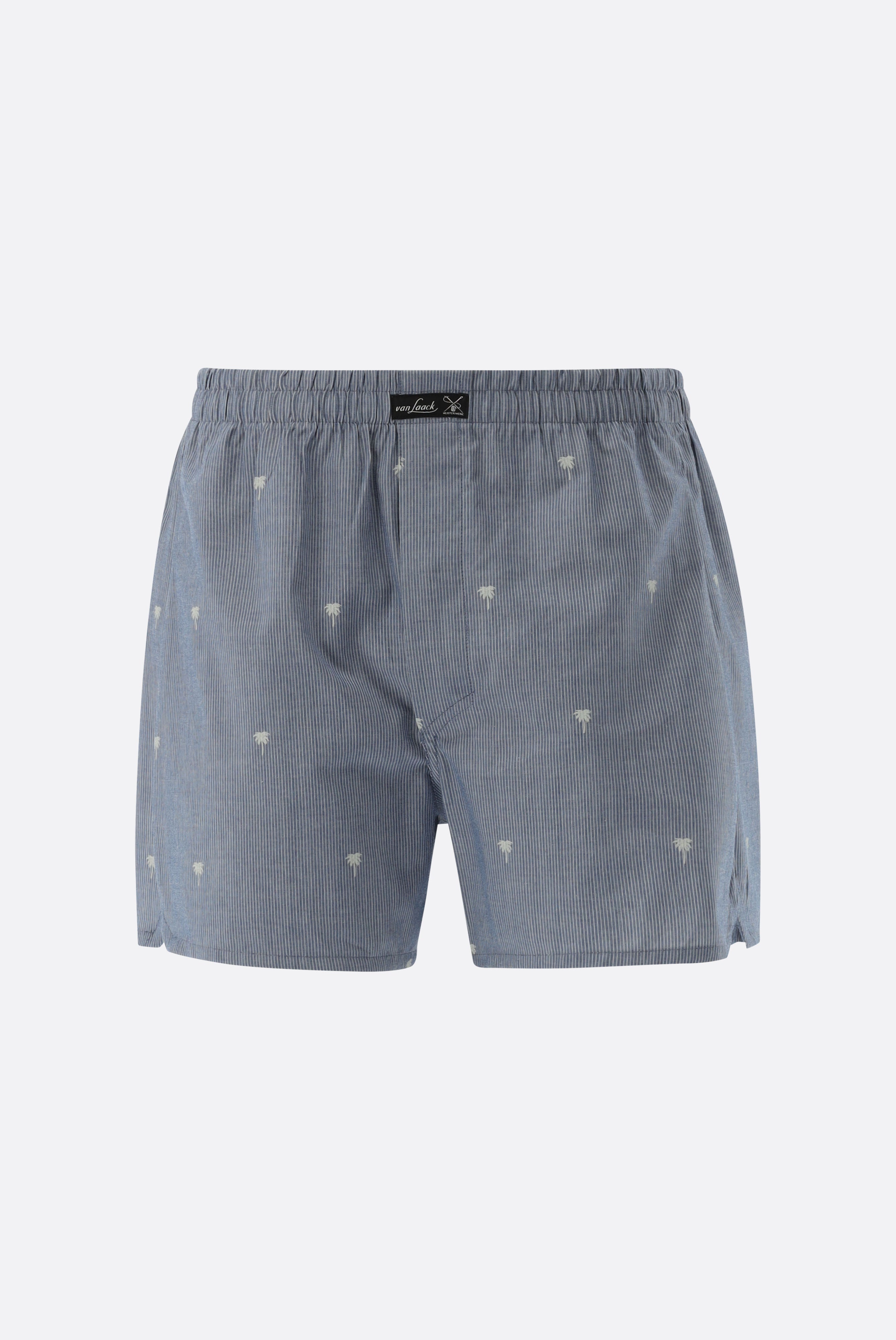 Boxershorts mit Palmen Druck | aus Popeline