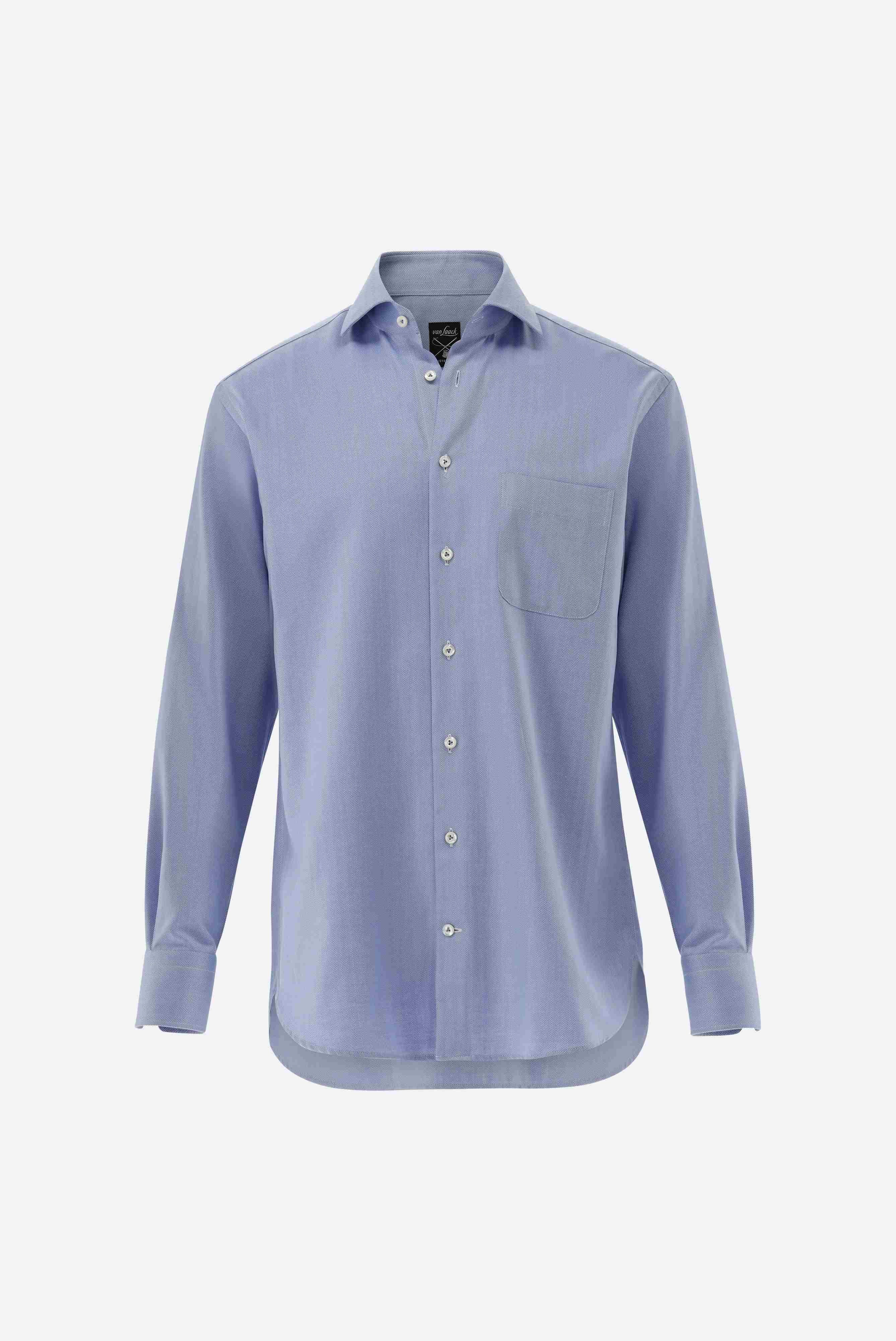 Hemd | mit Fischgrat Muster Tailor Fit