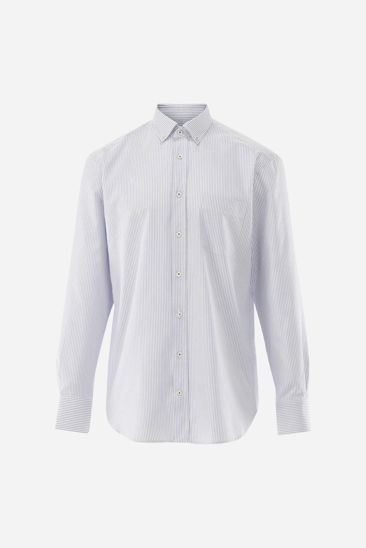 Van Laack Dobby-Hemd | mit Button Down Kragen Comfort Fit, Hemden & Blusen