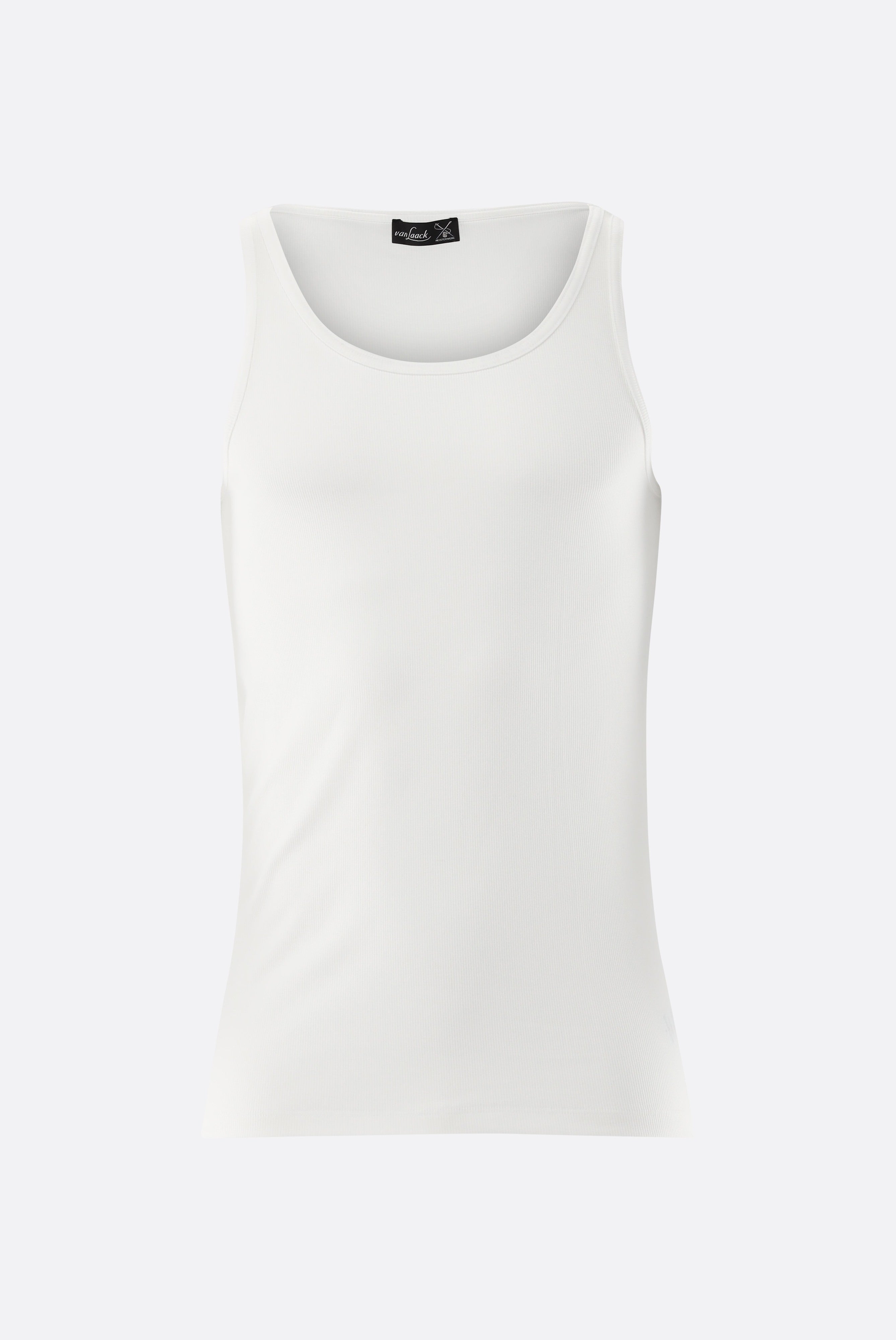 Geripptes Tanktop | aus Swiss Cotton