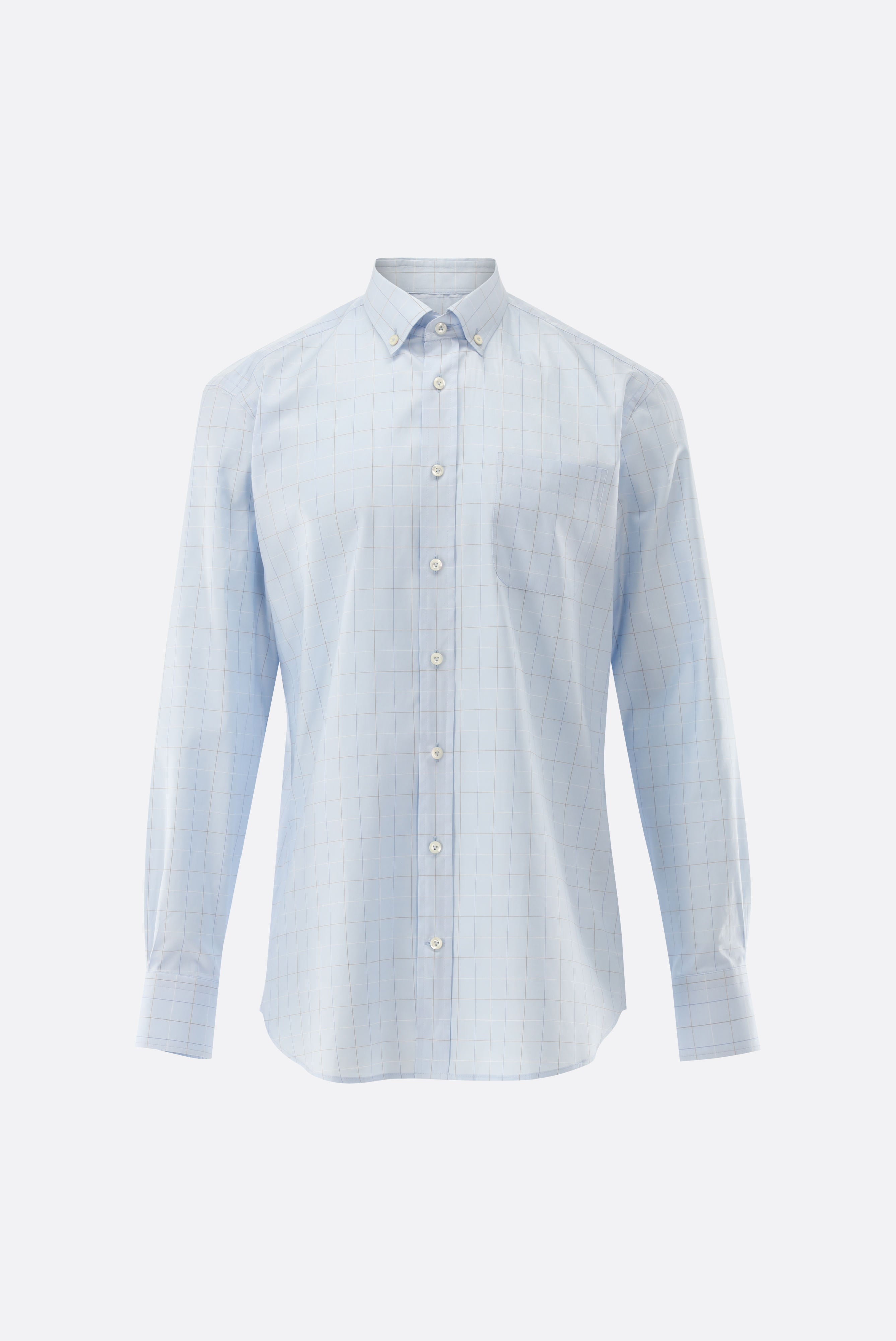 Kariertes Oxford Hemd | mit Button Down