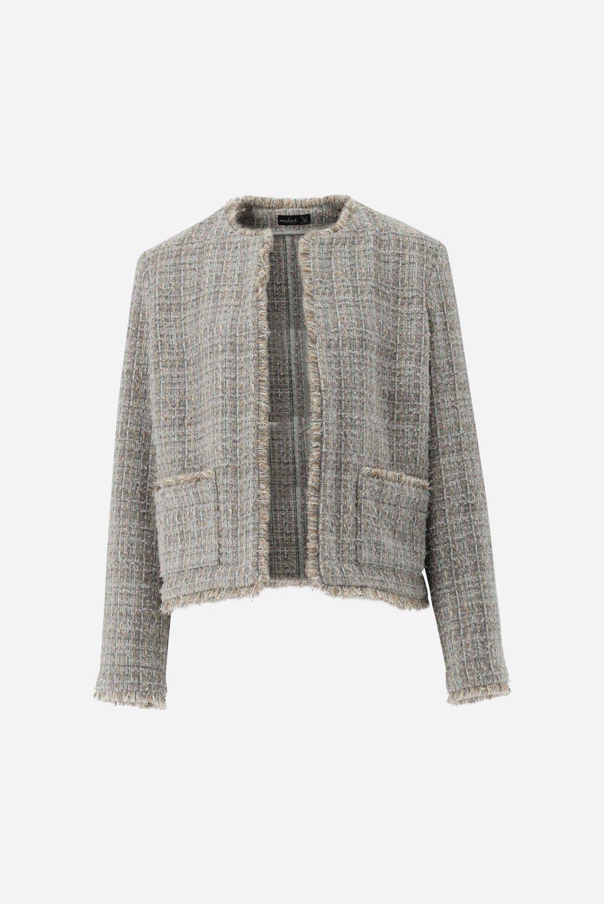Van Laack-Tweedjacke | mit gefransten Kanten-Jacken & Mäntel-Black-Deal-Outlet-by-ARCHIVIST
