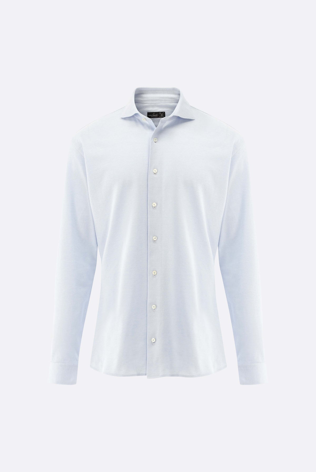 Van Laack-Jerseyhemd | mit Piqué Struktur Tailor Fit-Hemden & Blusen-Black-Deal-Outlet-by-ARCHIVIST