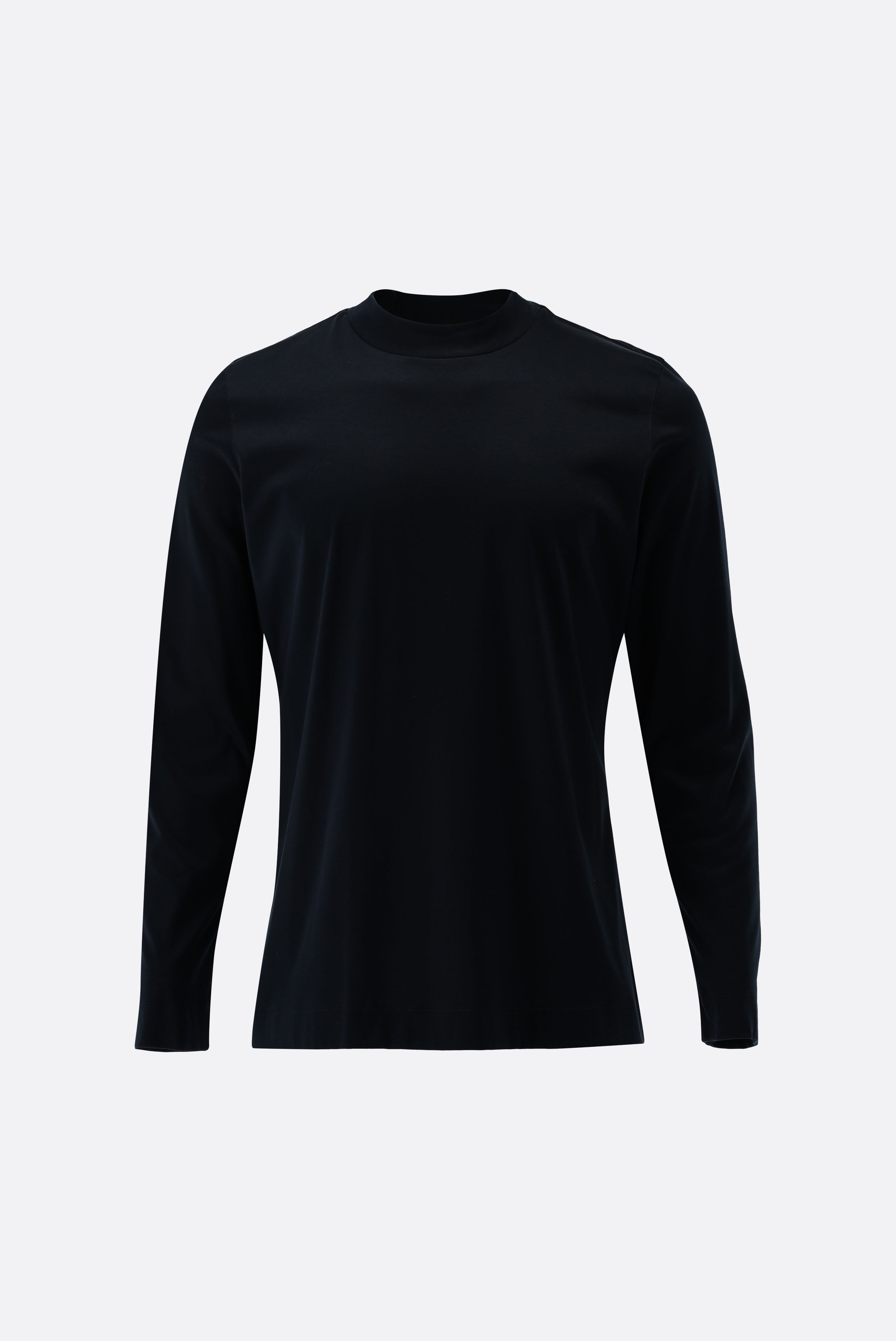 Stehkragenshirt | aus Swiss Cotton