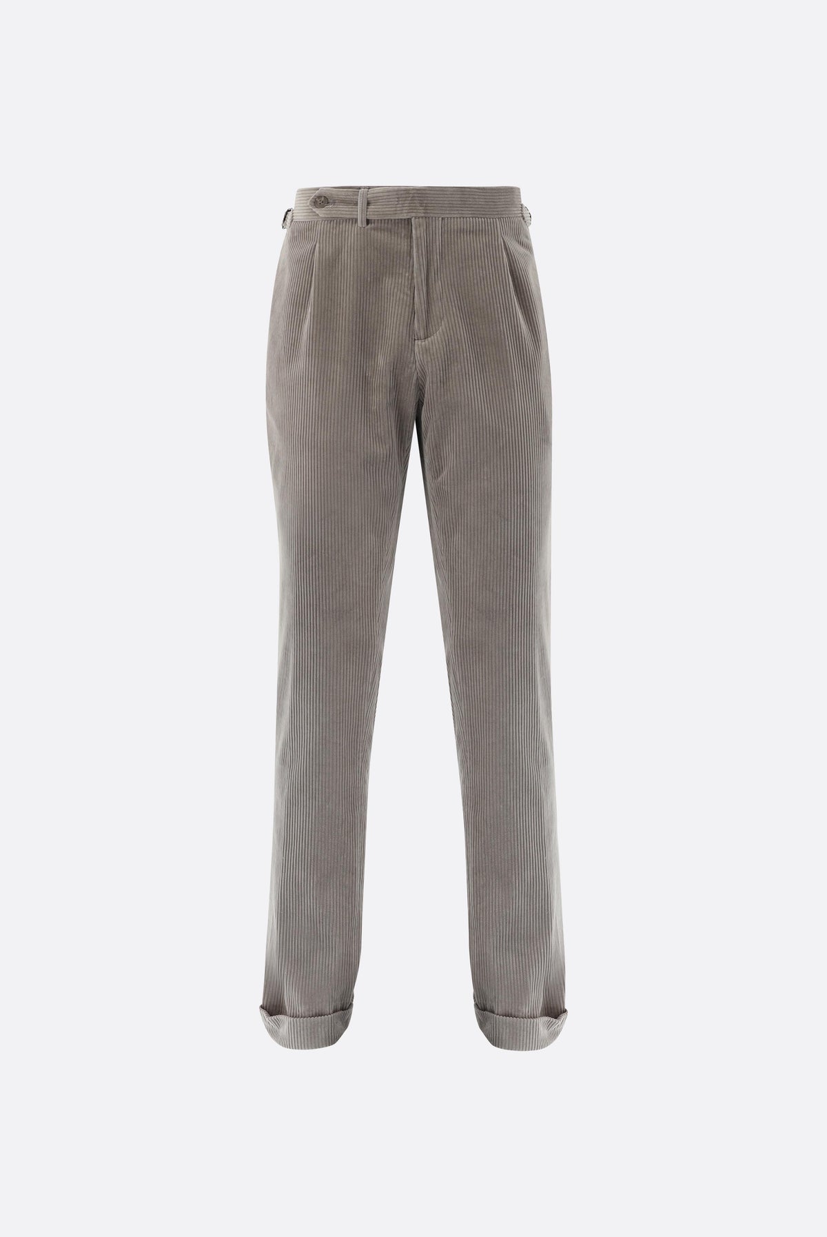 Kordhose | mit Bundfalte Slim Fit-Hosen-Van Laack-OUTLET-ARCHIVIST-ARCHIVE-SALE