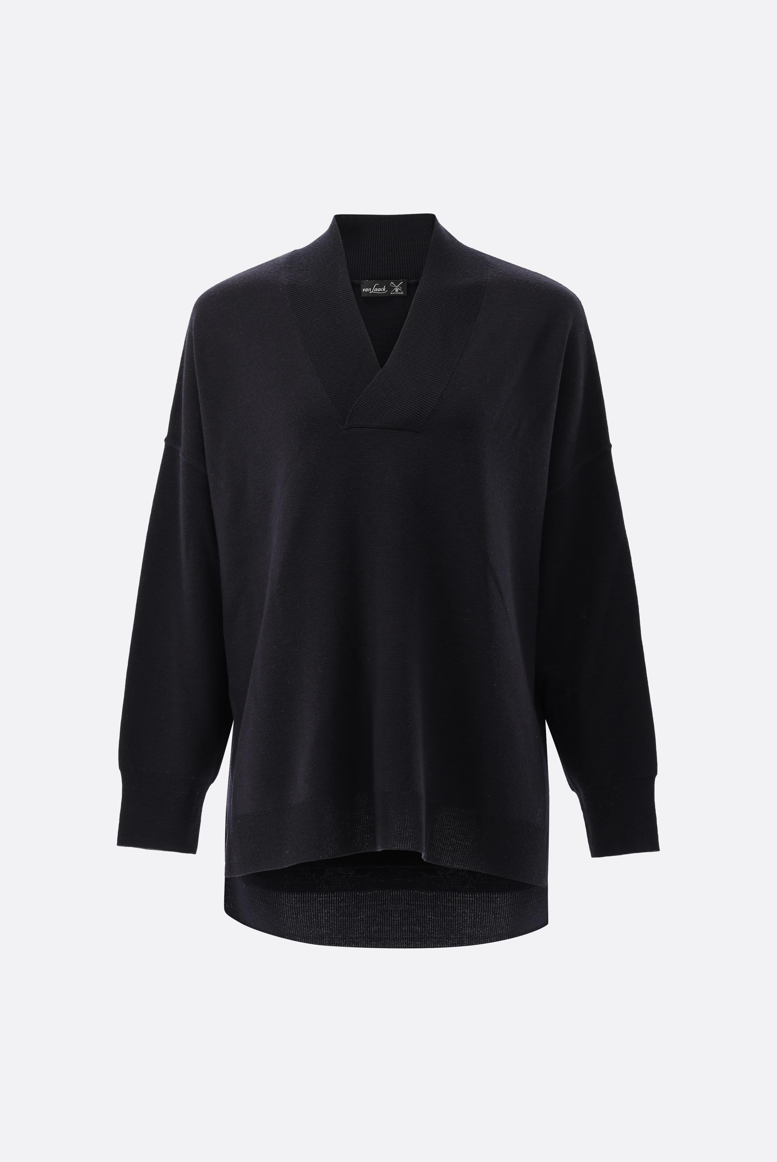 Pullover | oversized mit V-Ausschnitt-Jacken & Mäntel-Van Laack-OUTLET-ARCHIVIST-ARCHIVE-SALE