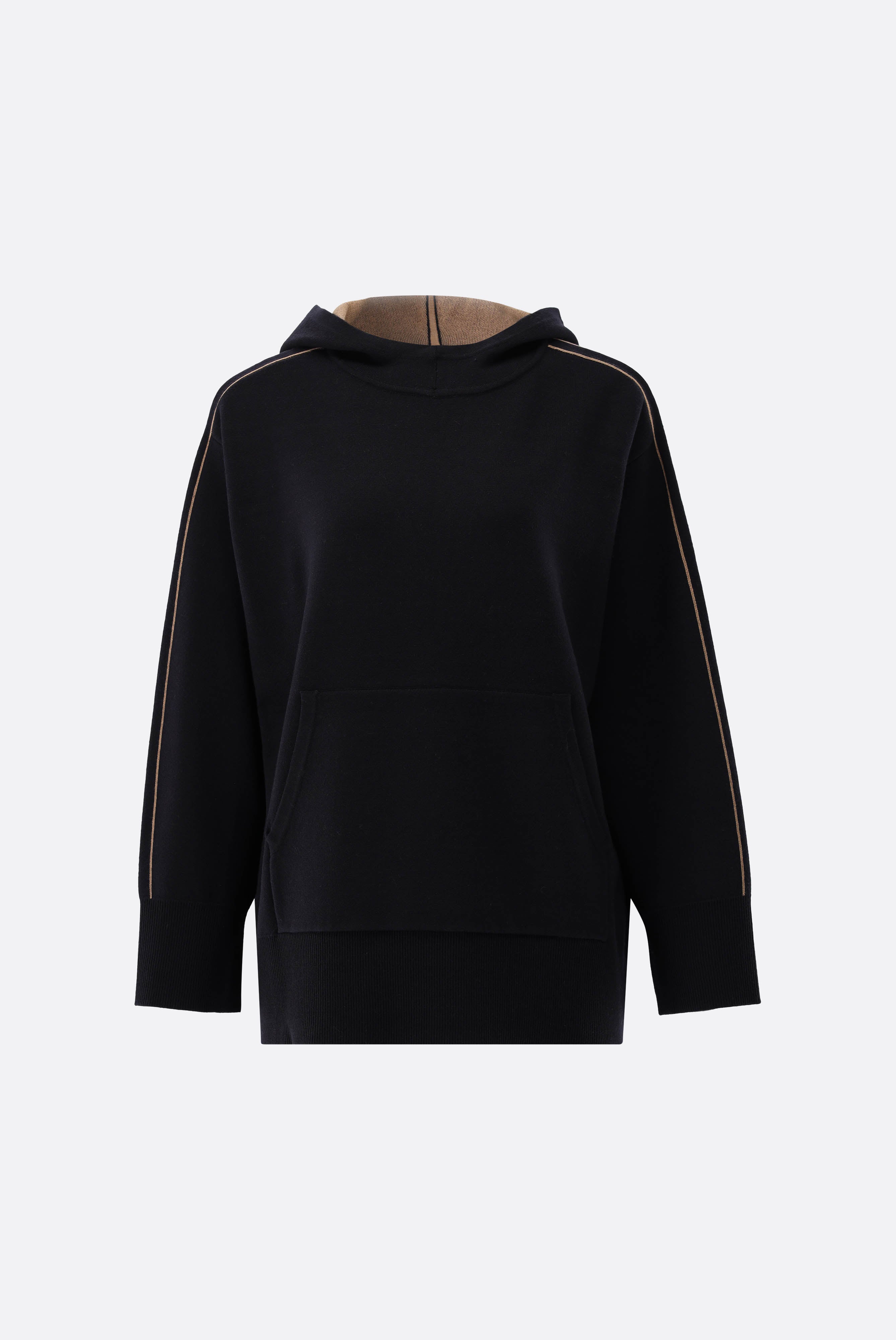 Kapuzenpullover | aus Doppelstrick