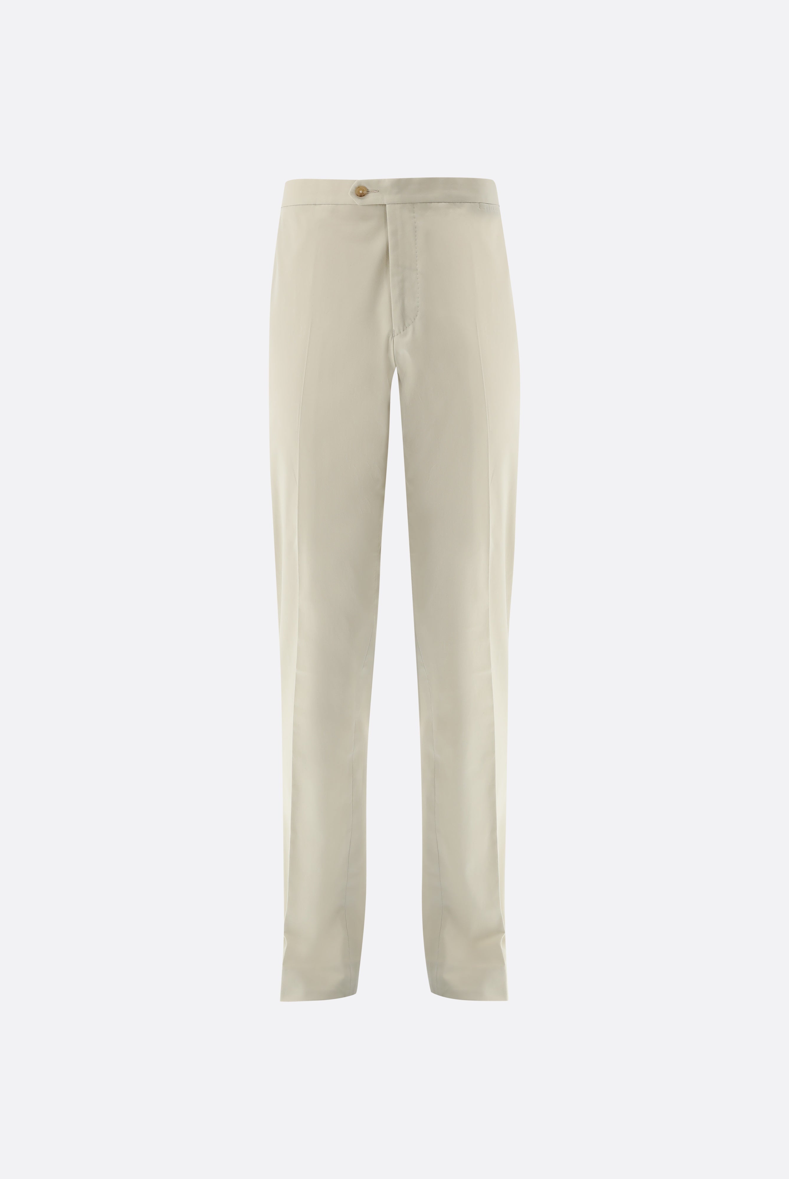 Hose aus Baumwolle | mit Straight Leg