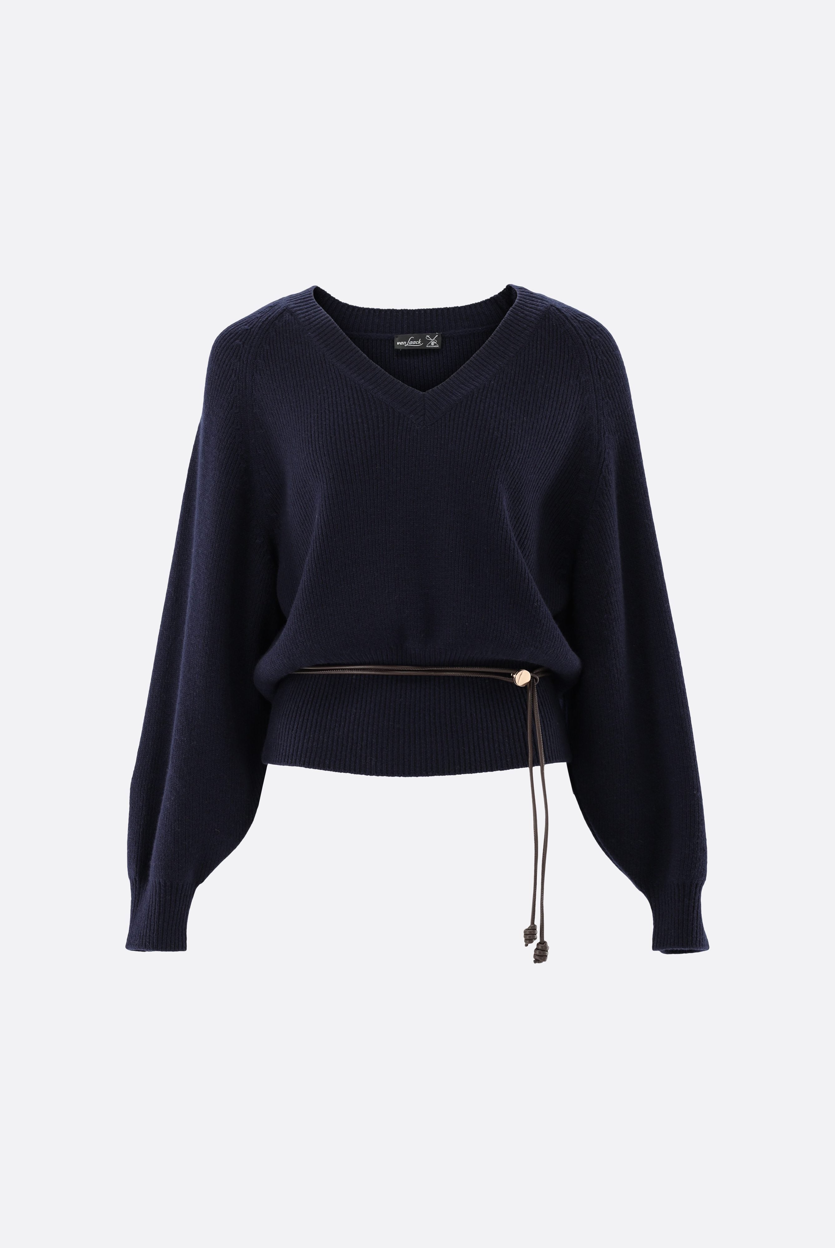 Pullover | tailliert mit V-Ausschnitt