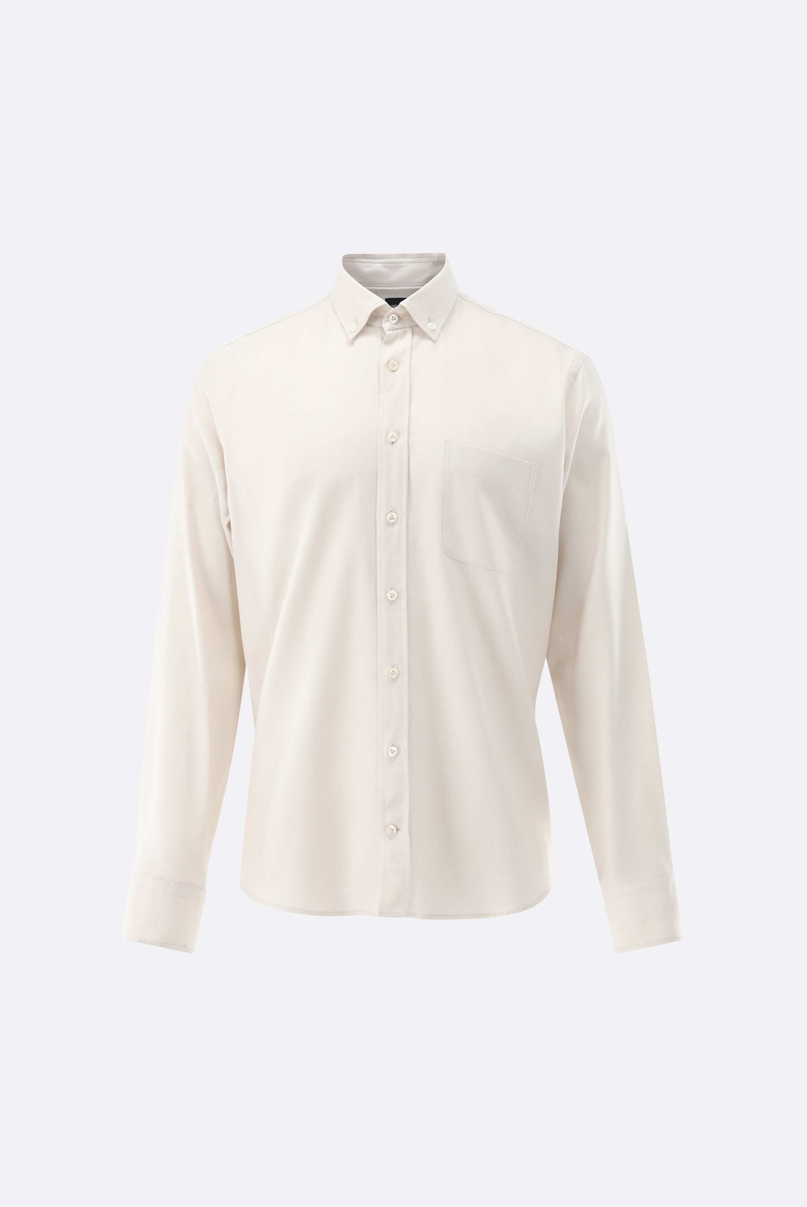 Flanellhemd | mit Button-Down Kragen Slim Fit-Hemden & Blusen-Van Laack-OUTLET-ARCHIVIST-ARCHIVE-SALE