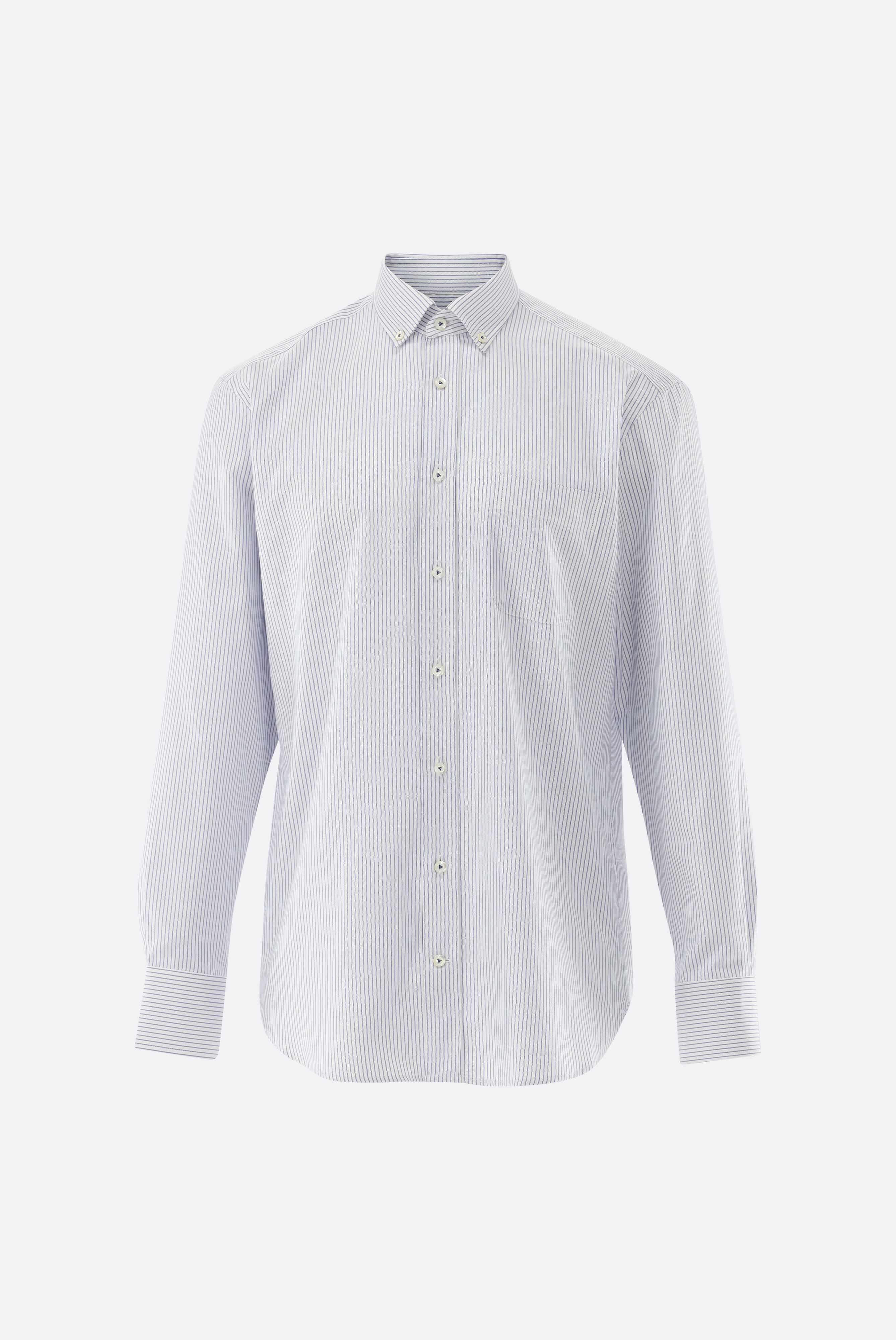 Dobby-Hemd | mit Button Down Kragen Tailor Fit