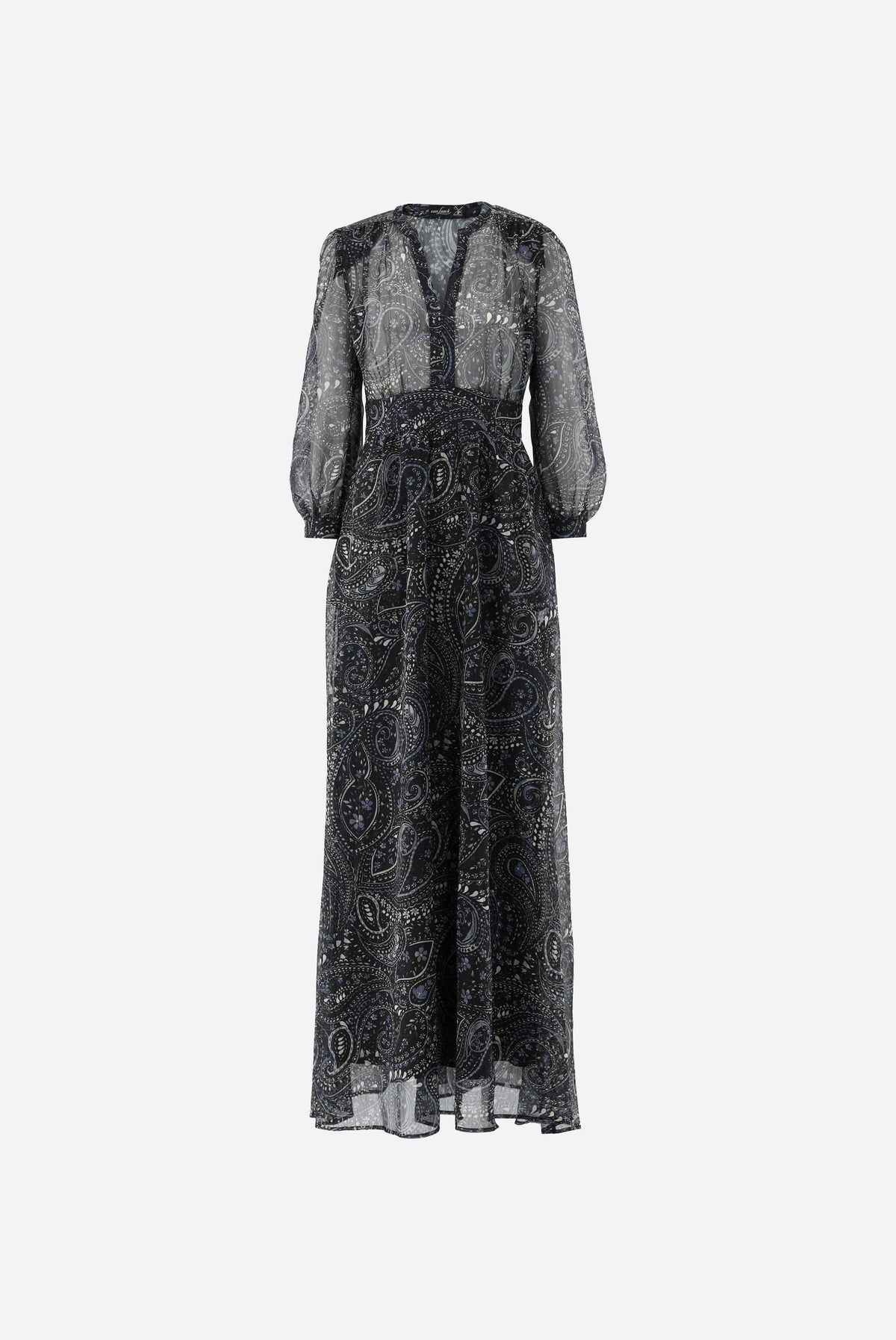 Maxikleid | mit Paisley-Print-Kleider & Röcke-Van Laack-OUTLET-ARCHIVIST-ARCHIVE-SALE
