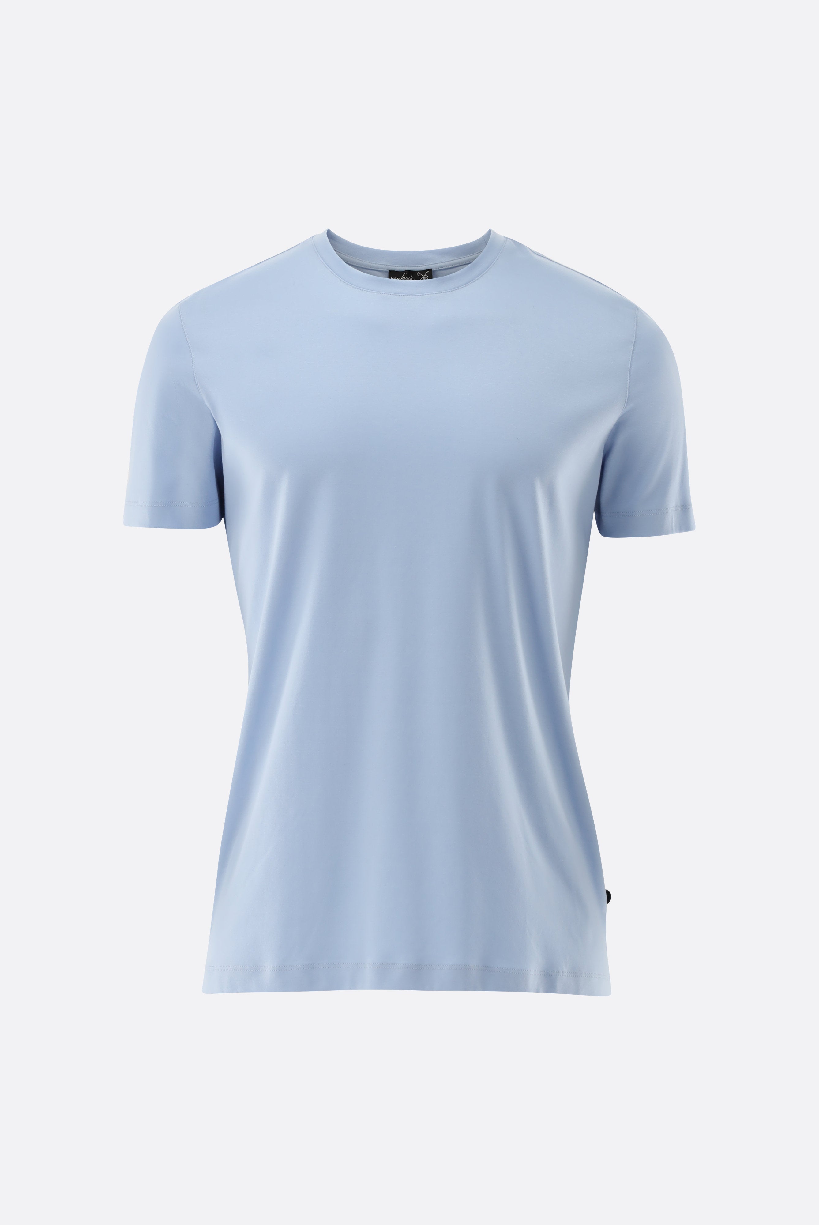 T-Shirt | aus Schweizer Baumwolle mit Rundhals Slim Fit