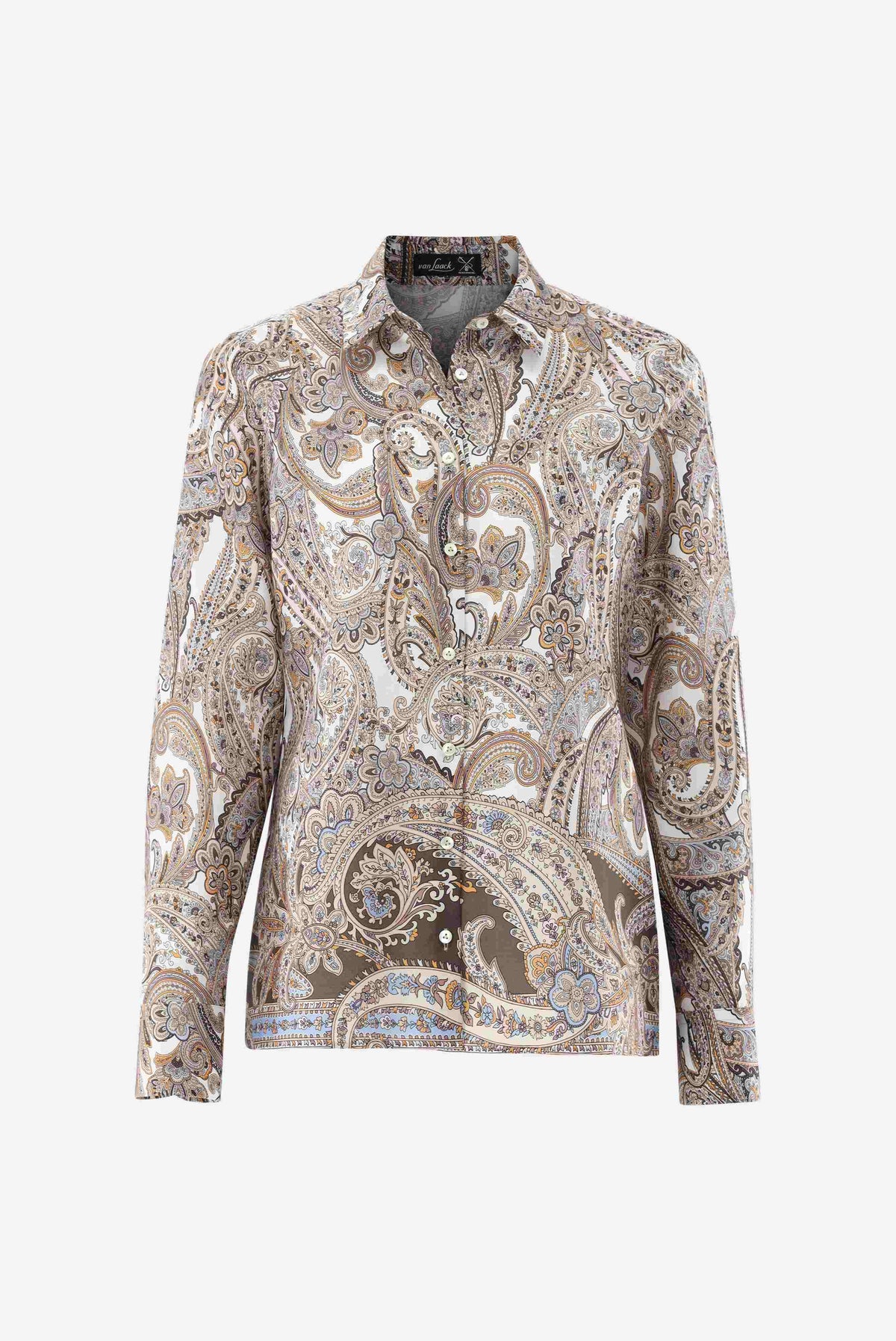 Van Laack Hemdbluse | tailliert mit Paisley Druck, Hemden & Blusen