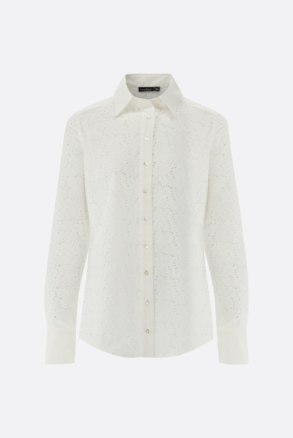 Van Laack-Hemdbluse | mit Blumen-Stickerei-Hemden & Blusen-Black-Deal-Outlet-by-ARCHIVIST