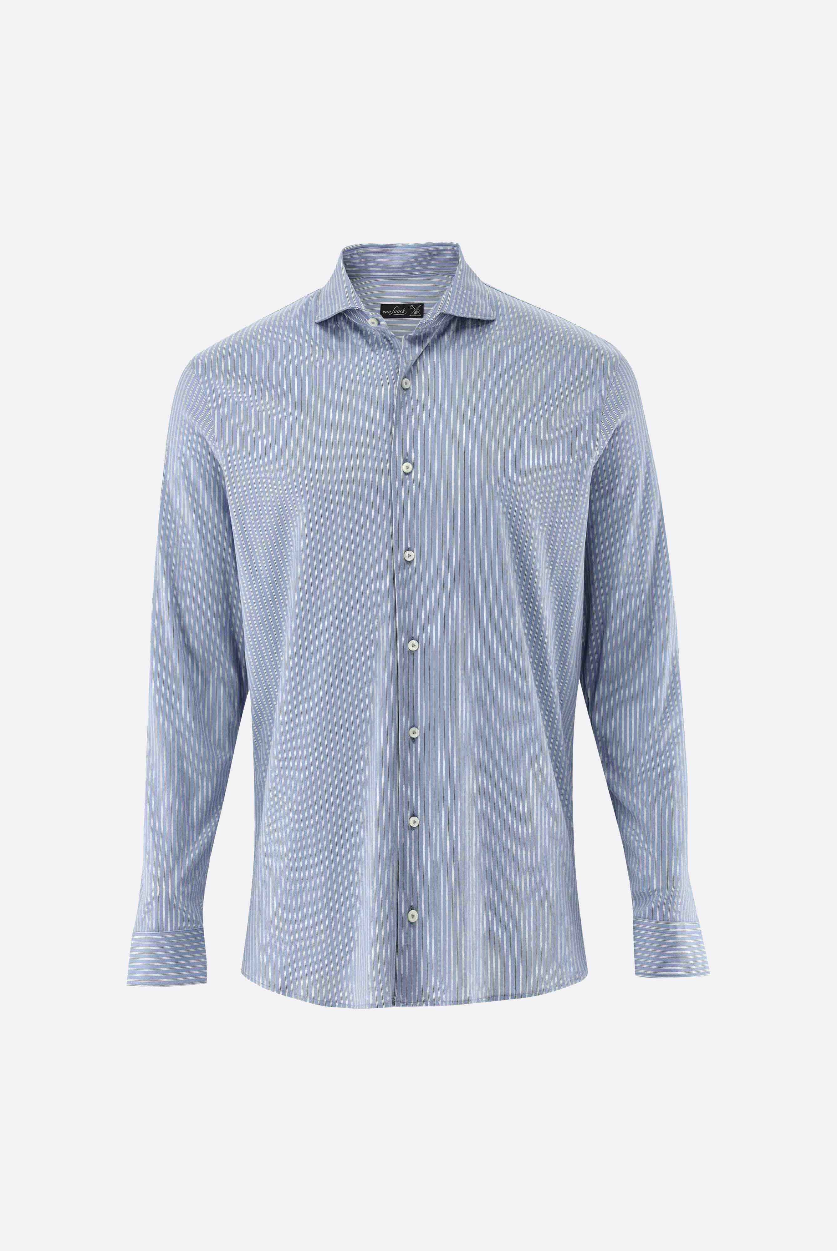 Jerseyhemd | mit Streifen Tailor Fit