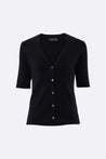 Van Laack-Cardigan | aus Rippstrick-Jacken & Mäntel-Black-Deal-Outlet-by-ARCHIVIST