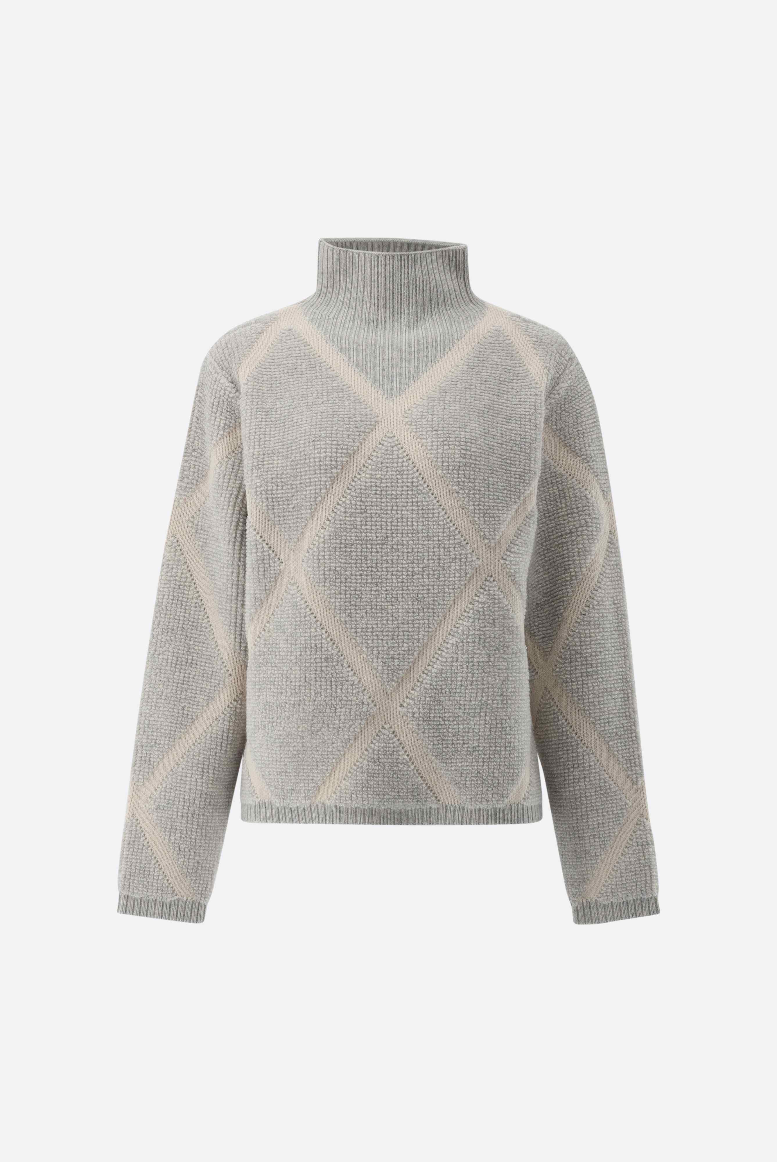 Rollkragenpullover | mit 3D-Jacquard-Strick & Pullover-Van Laack-OUTLET-ARCHIVIST-ARCHIVE-SALE