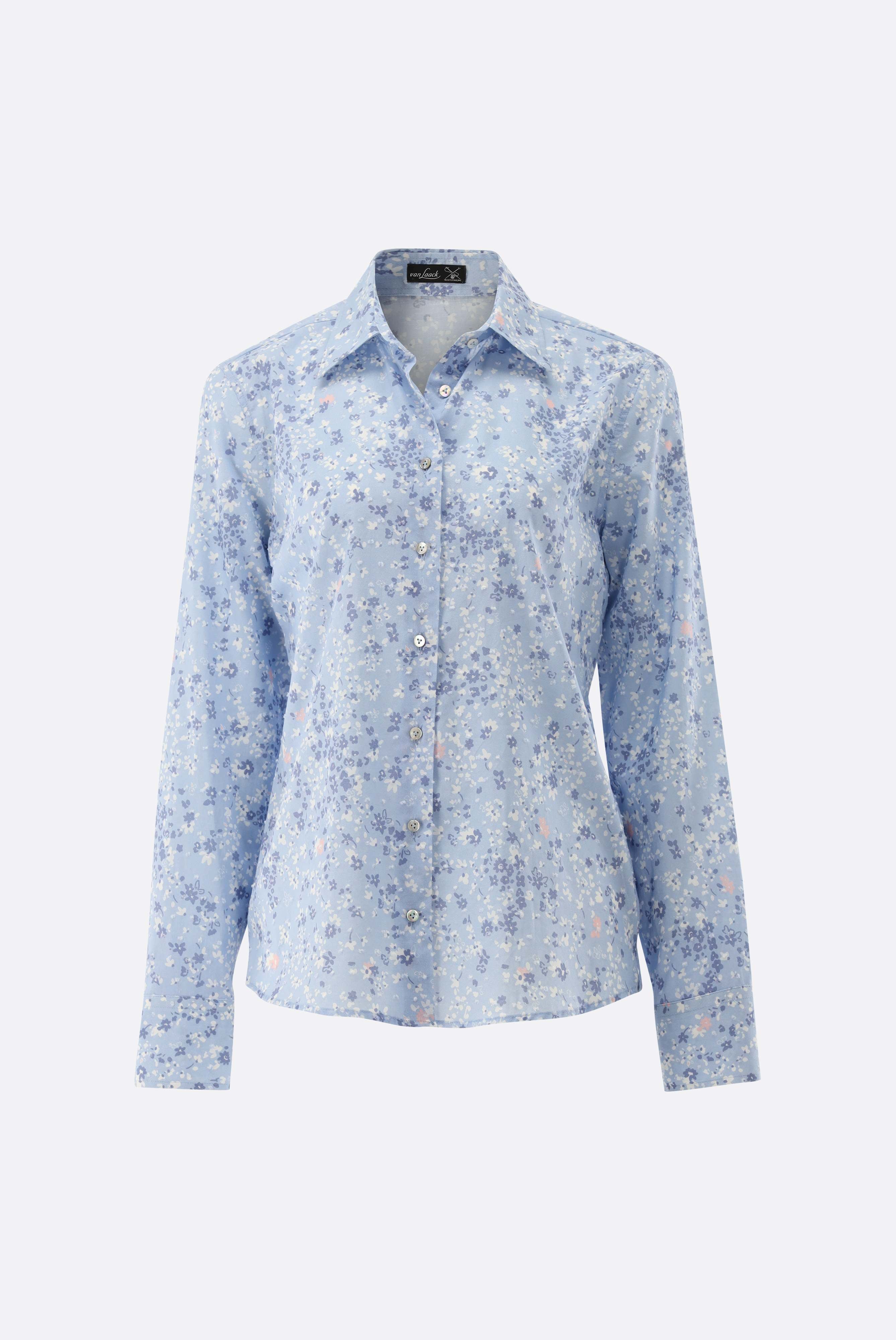 Hemdbluse | tailliert aus Baumwoll-Plumetis-Hemden & Blusen-Van Laack-OUTLET-ARCHIVIST-ARCHIVE-SALE