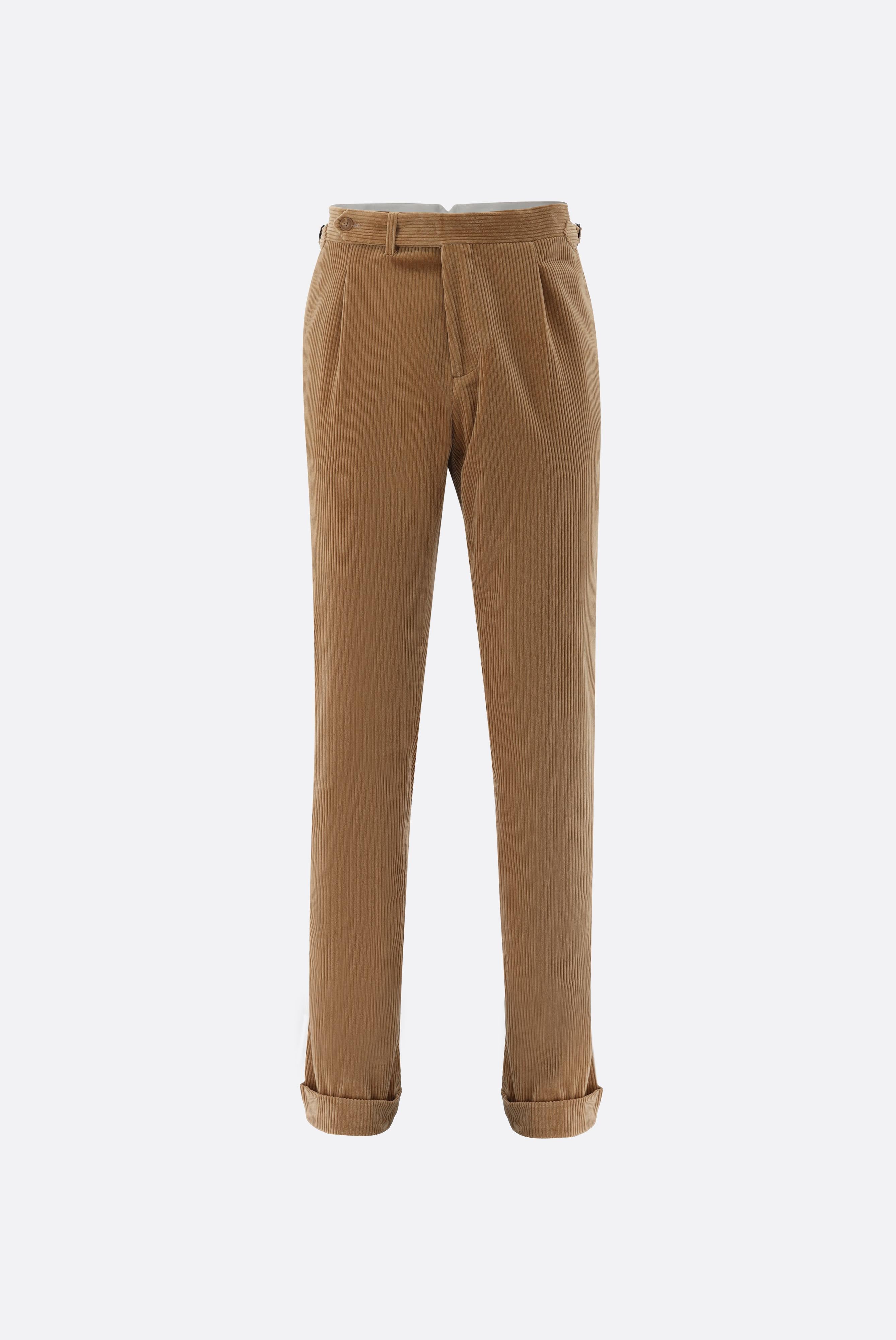 Kordhose | mit Bundfalte Slim Fit