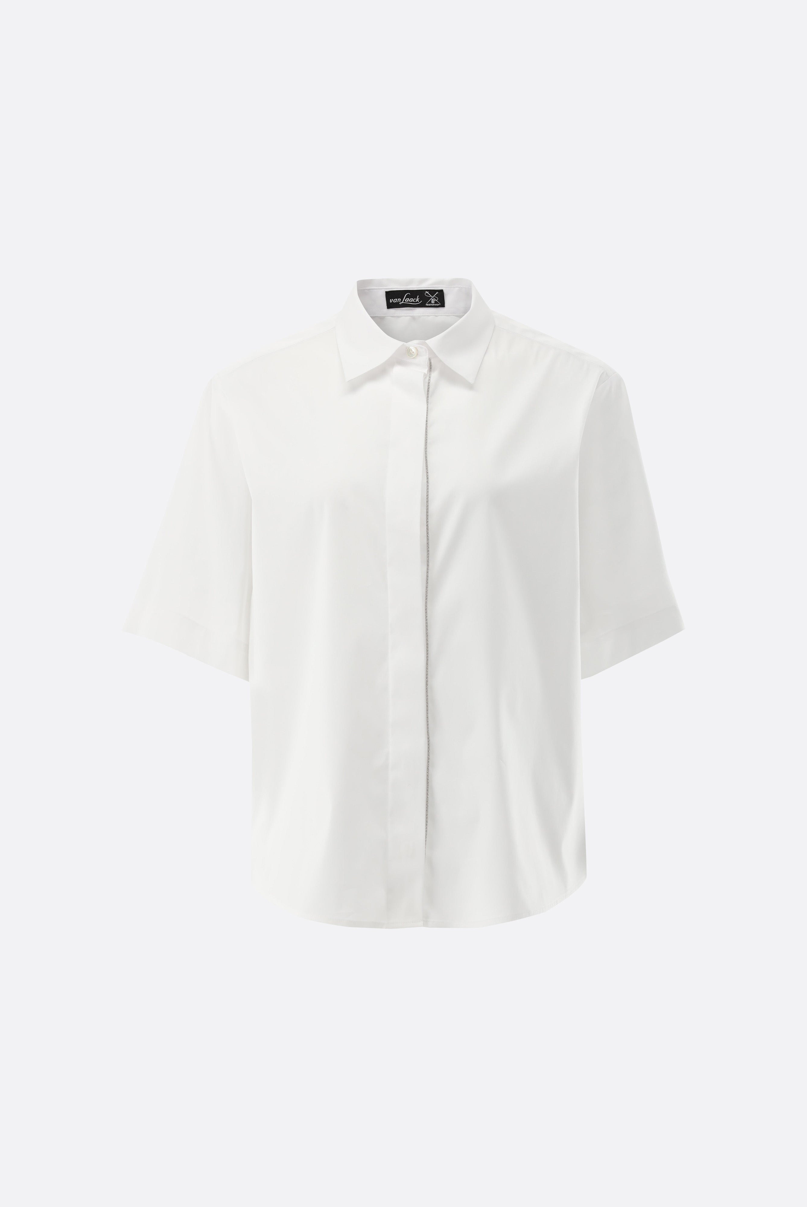 Hemdbluse | mit Kurzarm-Hemden & Blusen-Van Laack-OUTLET-ARCHIVIST-ARCHIVE-SALE