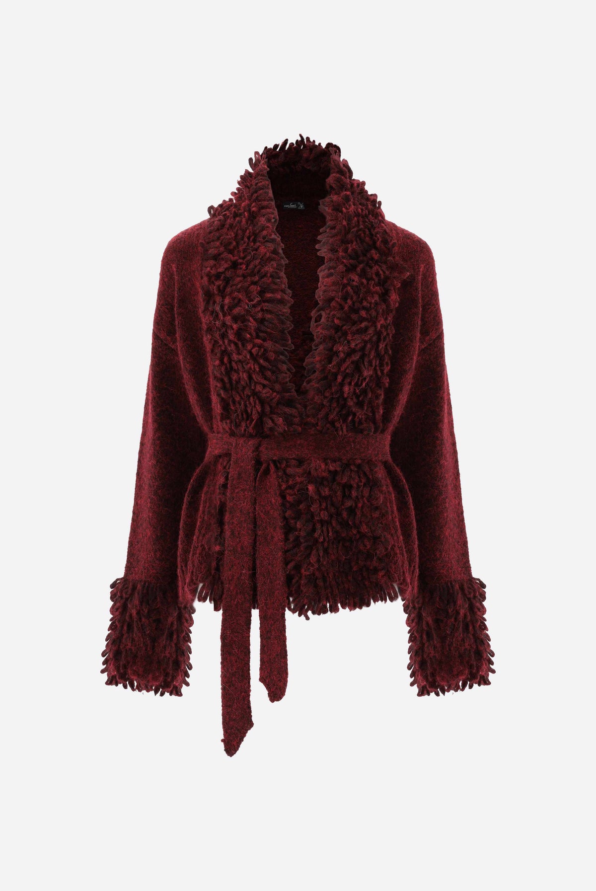 Strickjacke | mit Fransen und Bindegürtel-Jacken & Mäntel-Van Laack-OUTLET-ARCHIVIST-ARCHIVE-SALE