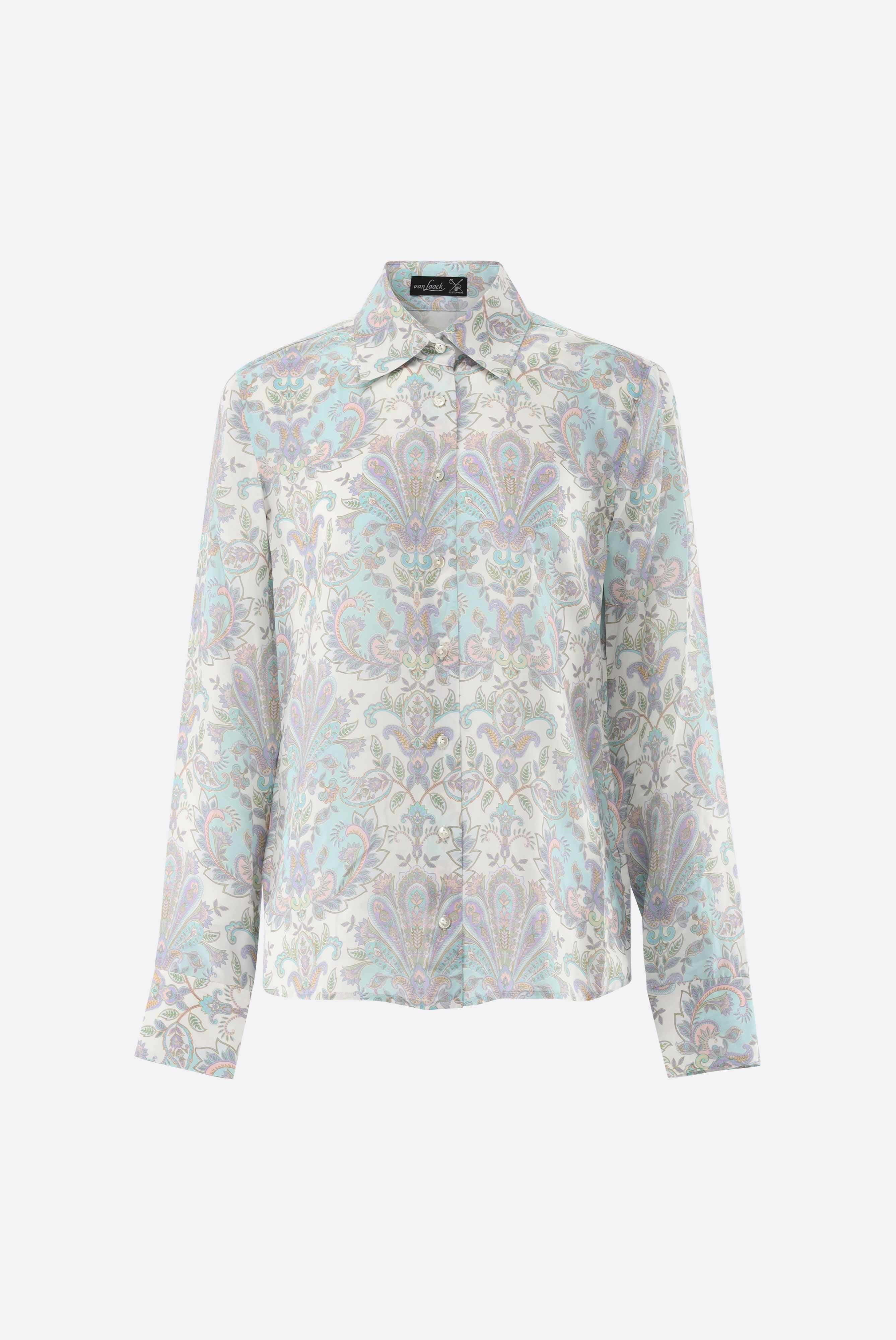 Hemdbluse | aus Seide mit Paisley-Druck-Hemden & Blusen-Van Laack-OUTLET-ARCHIVIST-ARCHIVE-SALE