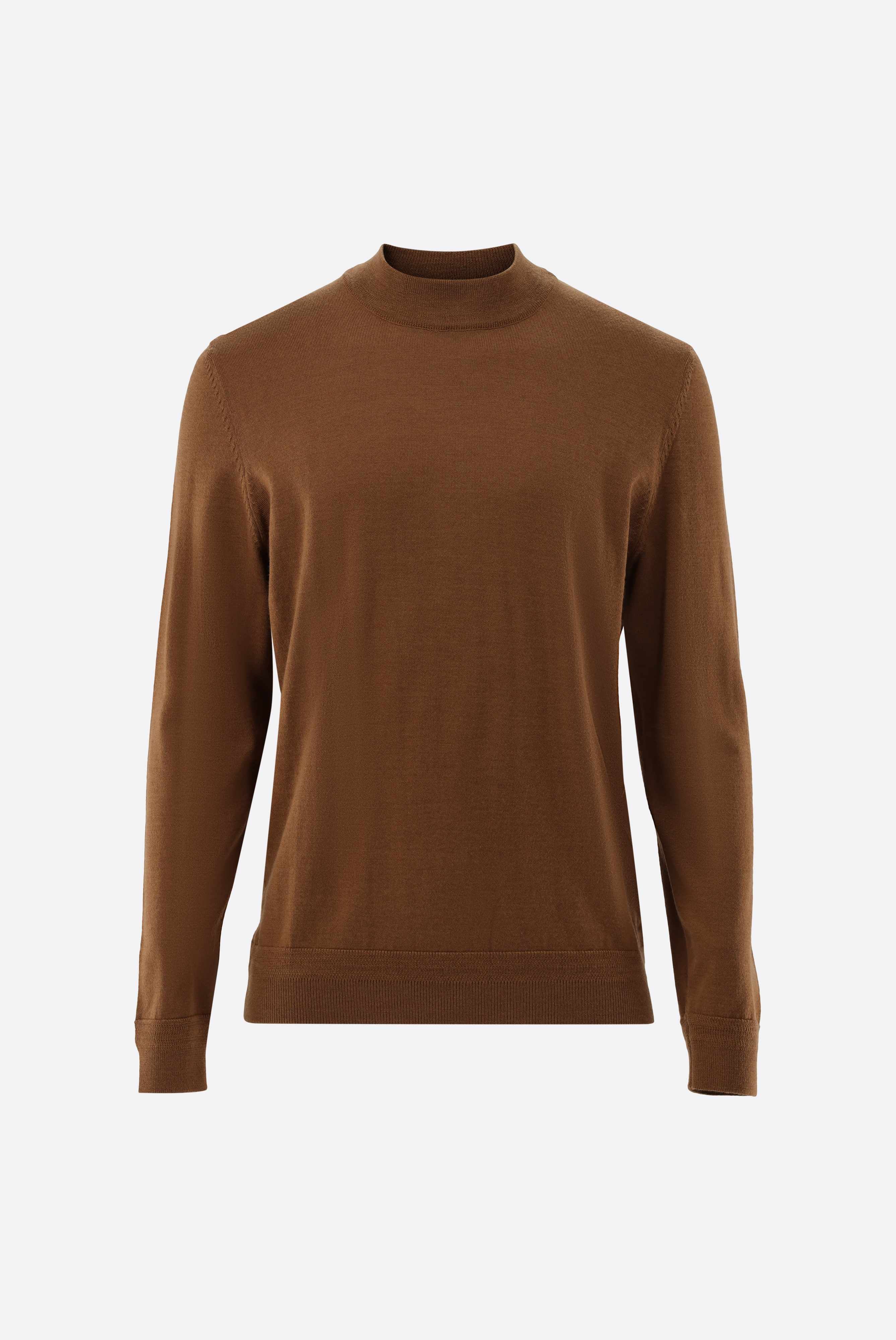 Stehkragenpullover | aus Merzerisierter Merinowolle-Strick & Pullover-Van Laack-OUTLET-ARCHIVIST-ARCHIVE-SALE