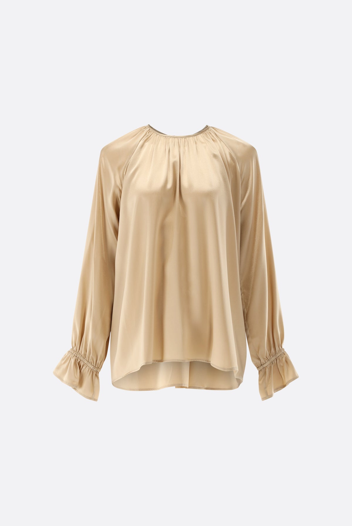 Schlupfbluse | aus Seide-Hemden & Blusen-Van Laack-OUTLET-Gelb-36-ARCHIVIST-ARCHIVE-SALE