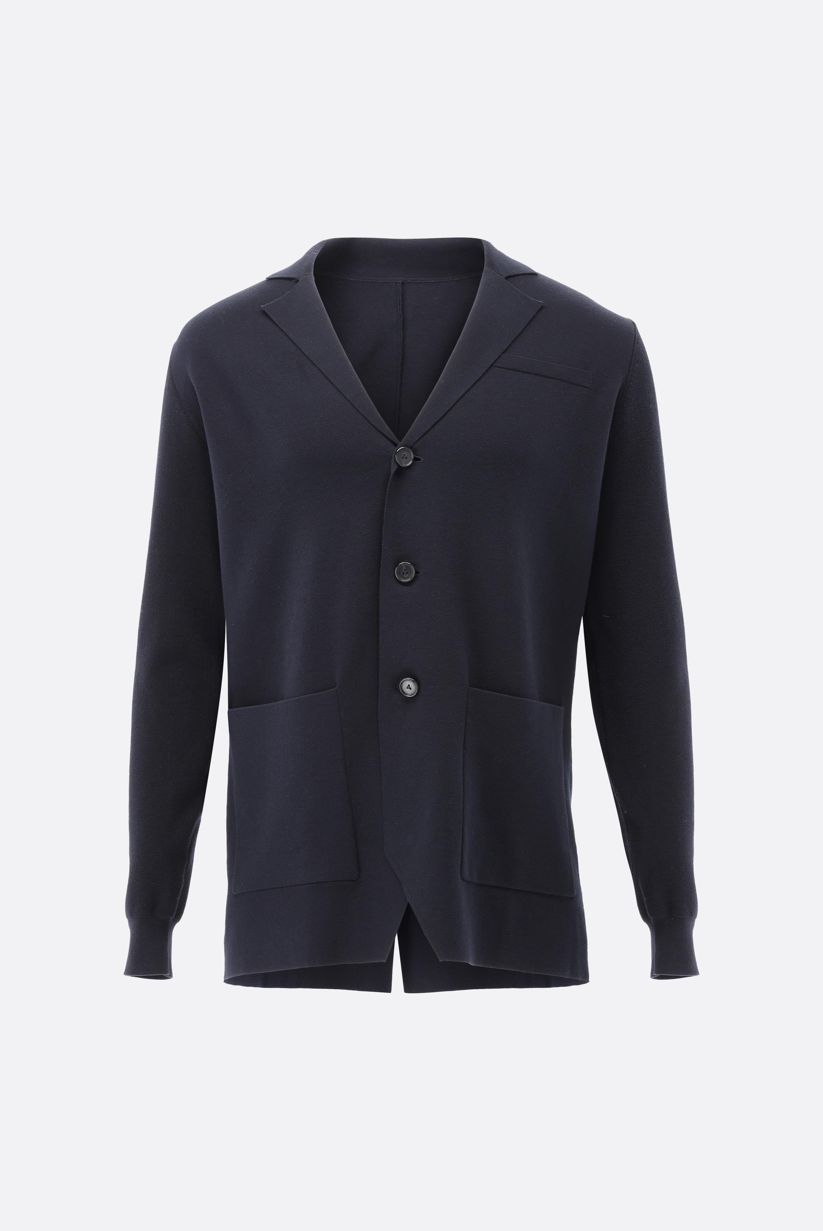 Strick-Blazer | aus Air Cotton-Jacken & Mäntel-Van Laack-OUTLET-ARCHIVIST-ARCHIVE-SALE