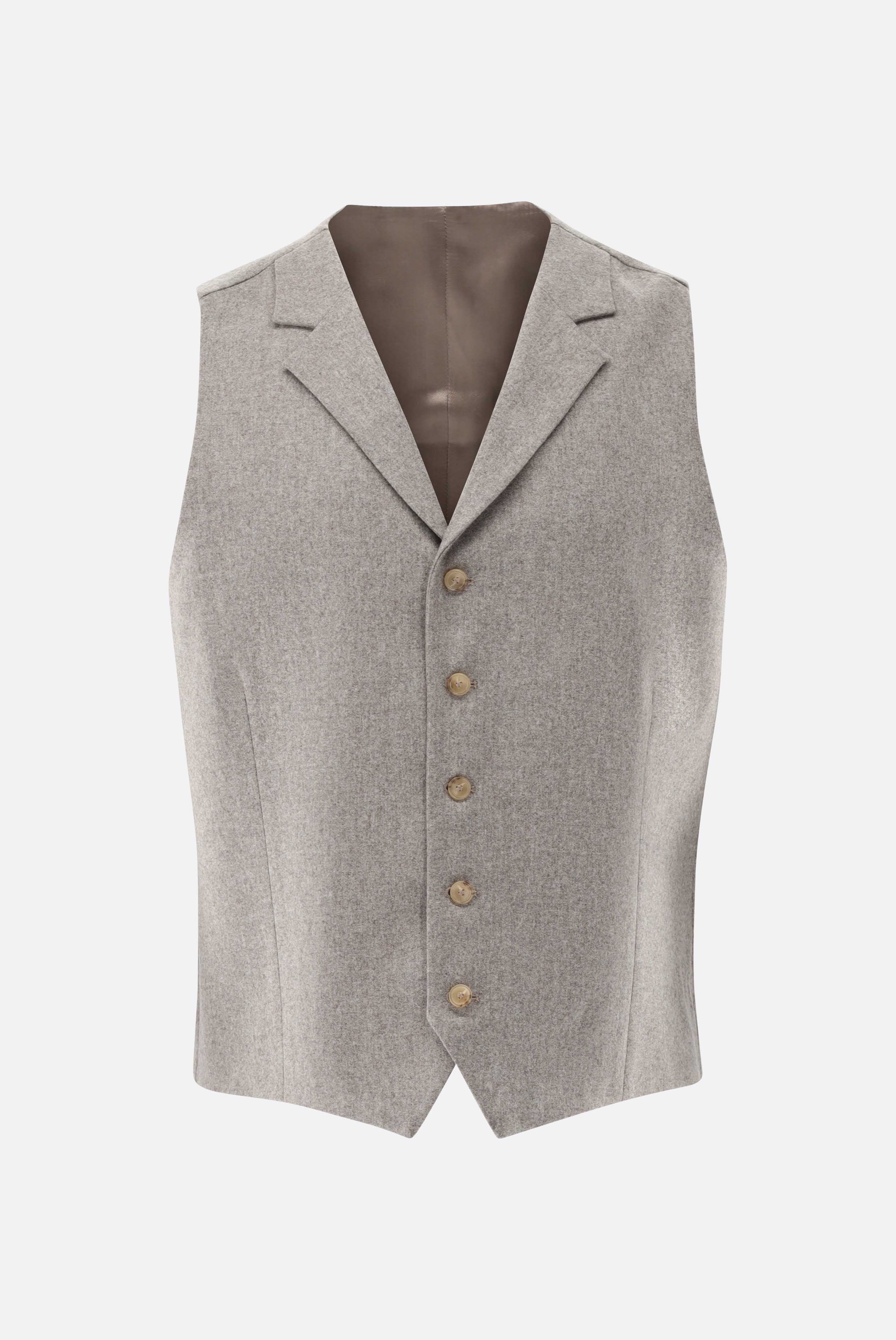 Weste | aus Woll-Flanell