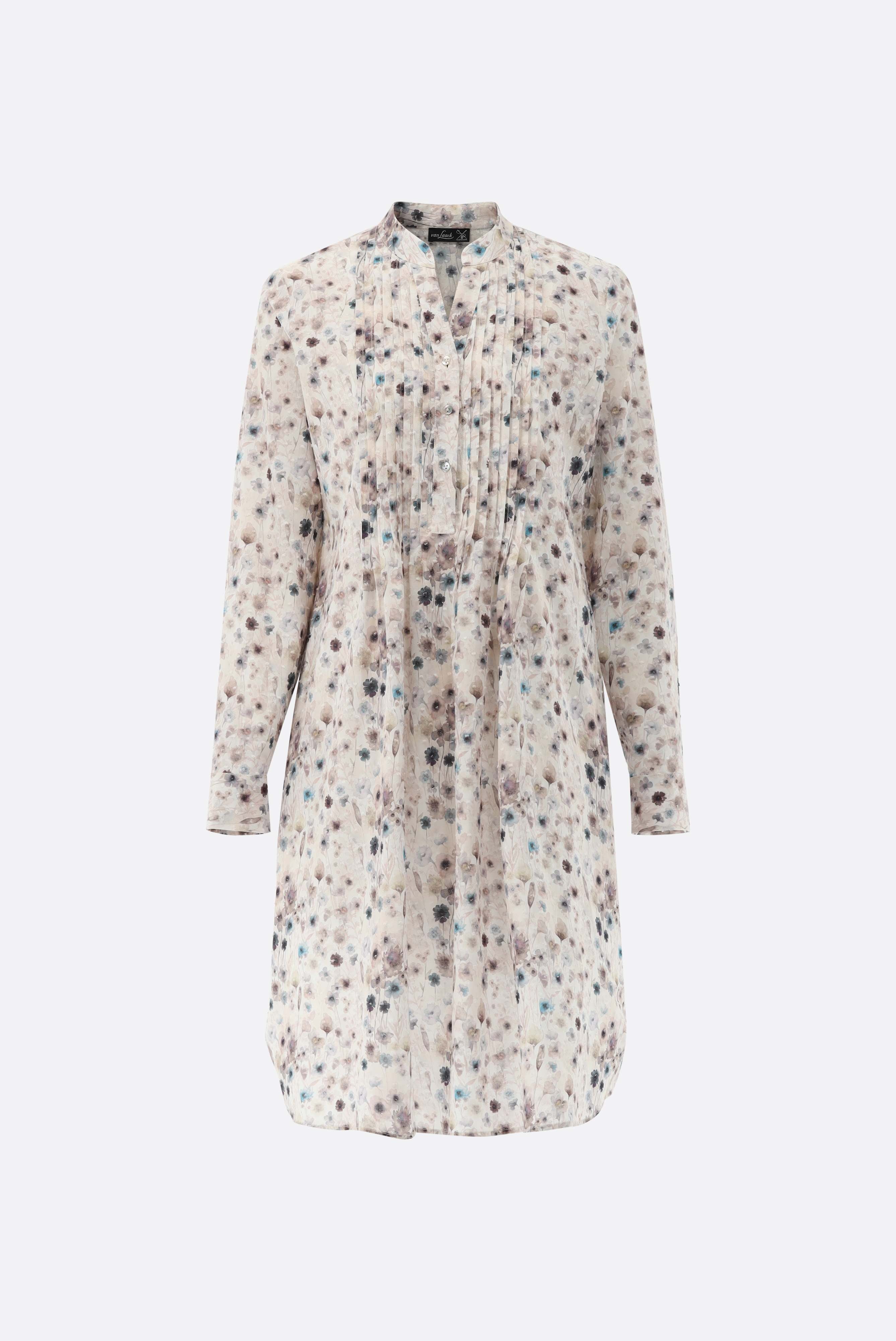 Van Laack-Schlupfkleid | knielang mit Blumen Druck-Kleider & Röcke-Black-Deal-Outlet-by-ARCHIVIST