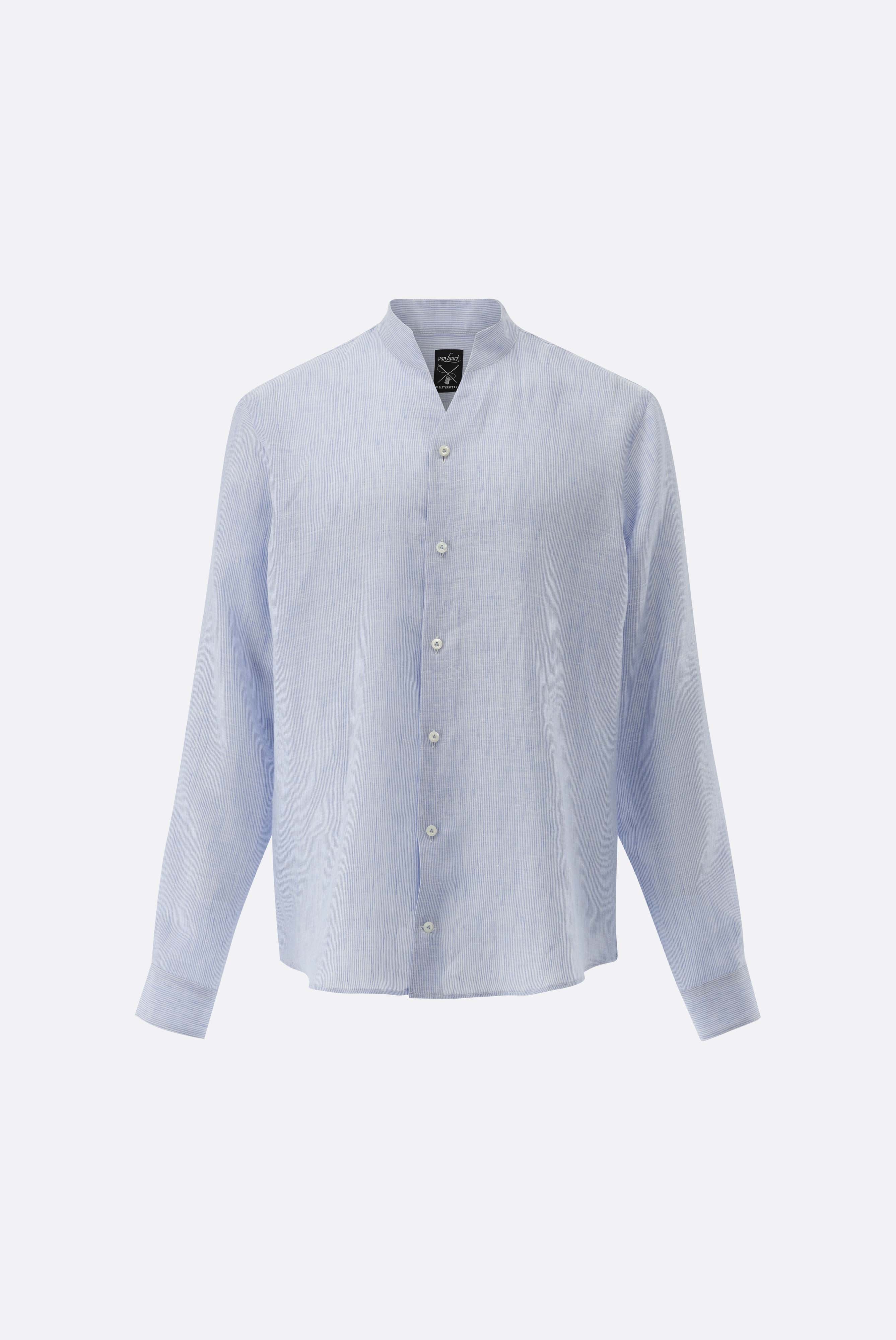 Leinenhemd | mit Stehkragen-Hemden & Blusen-Van Laack-OUTLET-ARCHIVIST-ARCHIVE-SALE