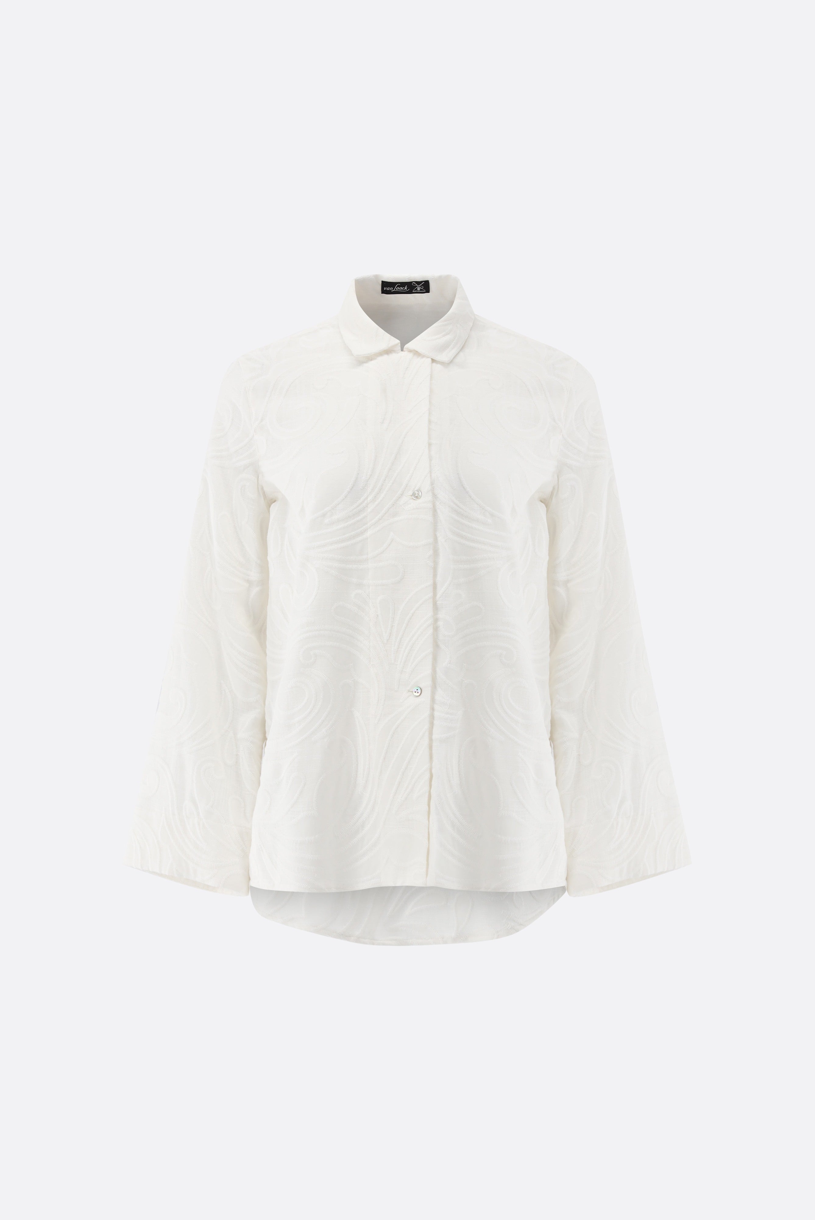 Bluse | mit 3D-Stickerei