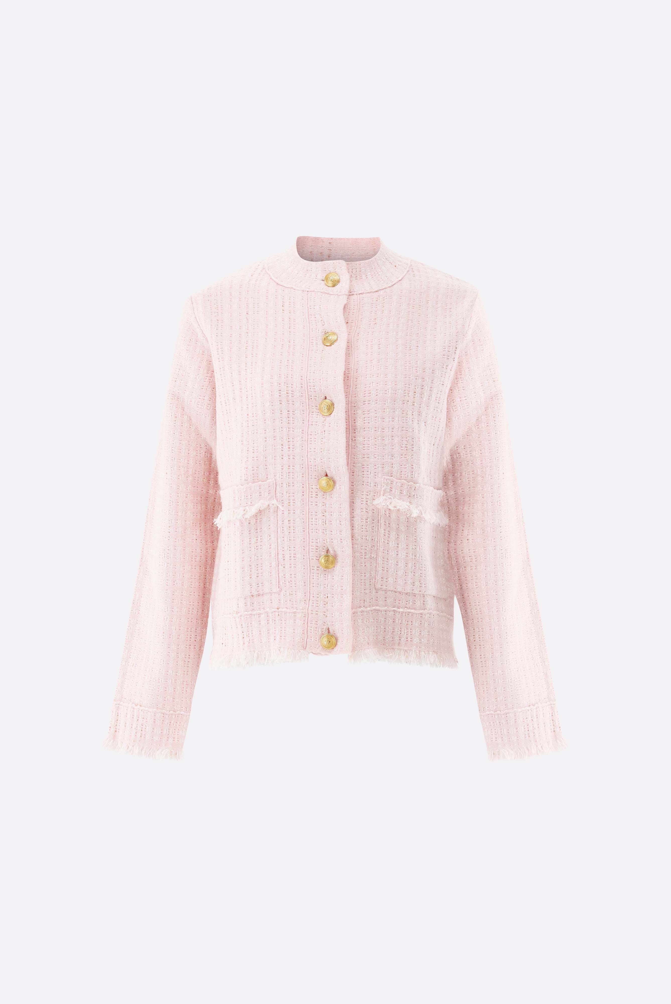 Blazer | gestrickt mit Tweed Optik-Jacken & Mäntel-Van Laack-OUTLET-ARCHIVIST-ARCHIVE-SALE