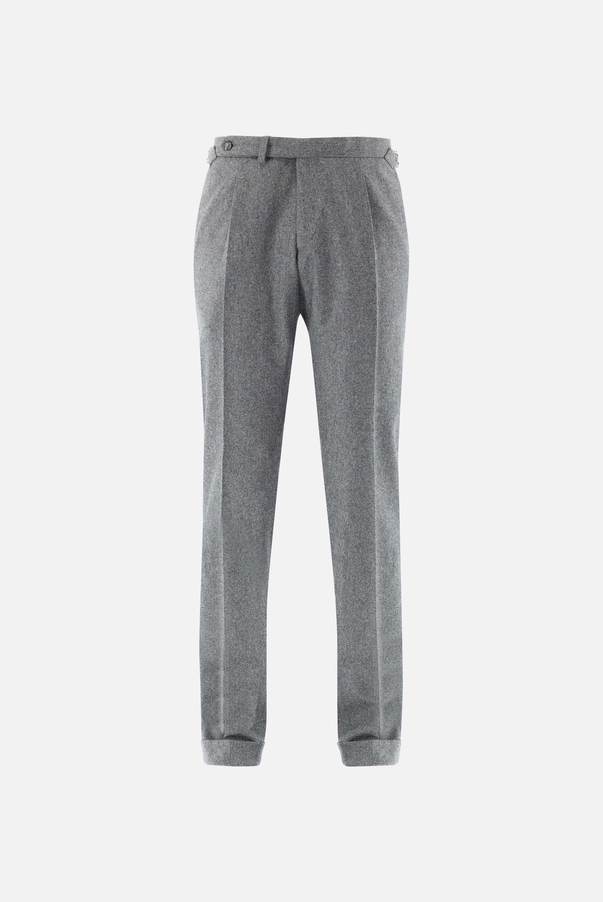 Hose | aus Woll-Flanell mit Bundfalte-Hosen-Van Laack-OUTLET-Grau-50-ARCHIVIST-ARCHIVE-SALE