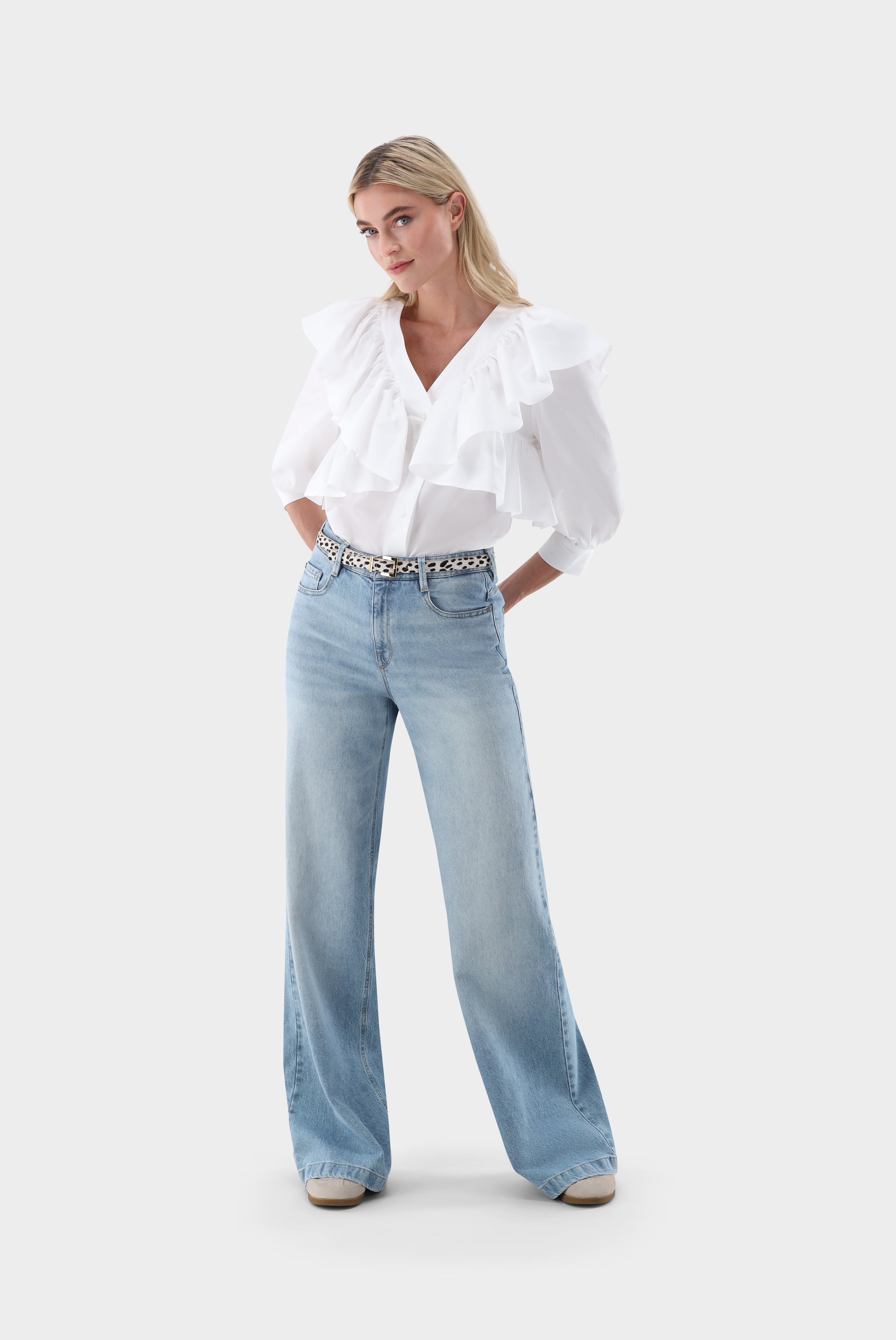 Jeans | mit weitem Bein-Hosen-Van Laack-OUTLET-ARCHIVIST-ARCHIVE-SALE