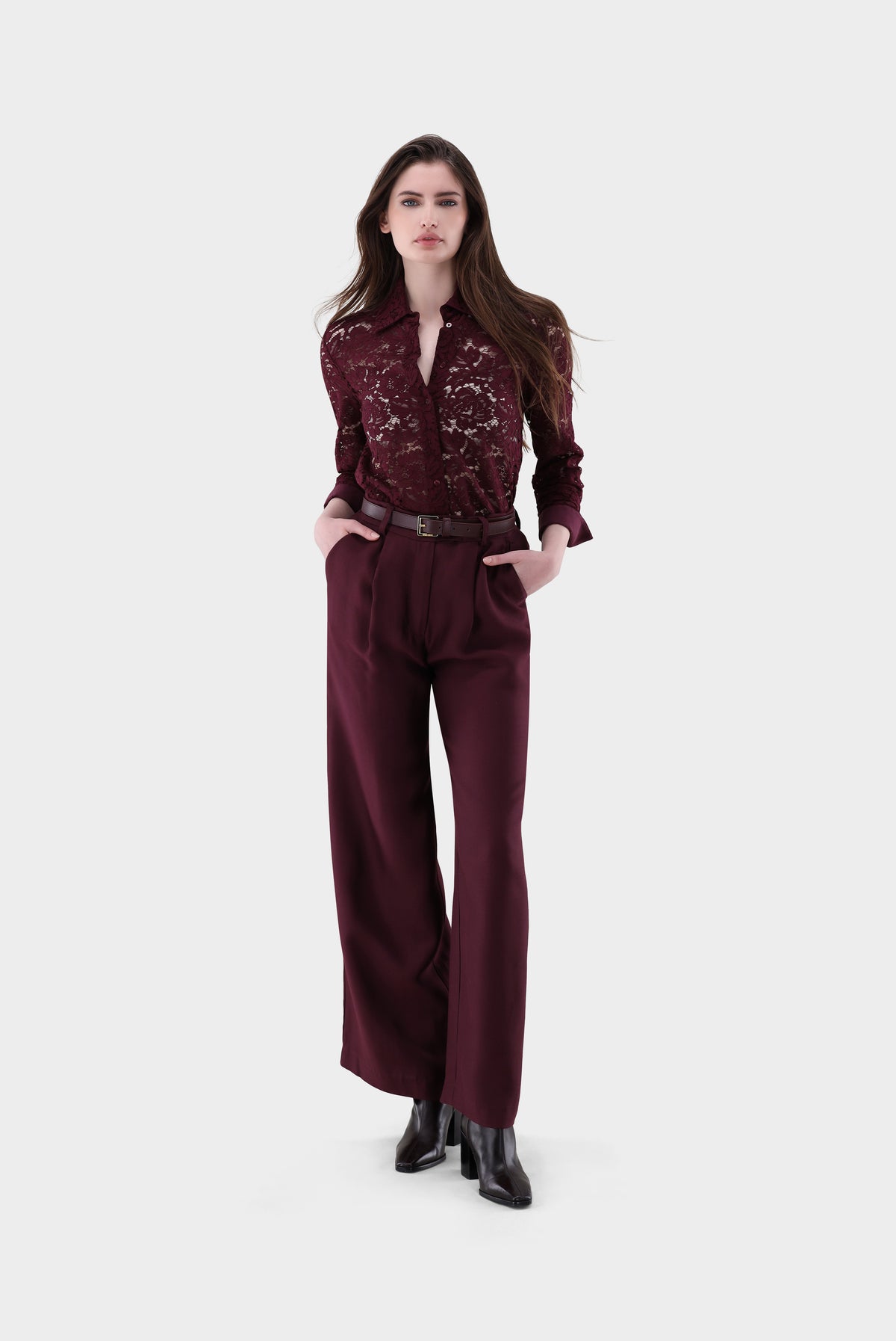Hemdbluse | mit Spitze-Hemden & Blusen-Van Laack-OUTLET-ARCHIVIST-ARCHIVE-SALE